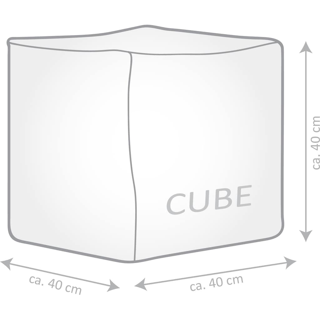 Magma Heimtex Sitzsack »Cube SCUBA«, (1 St.)
