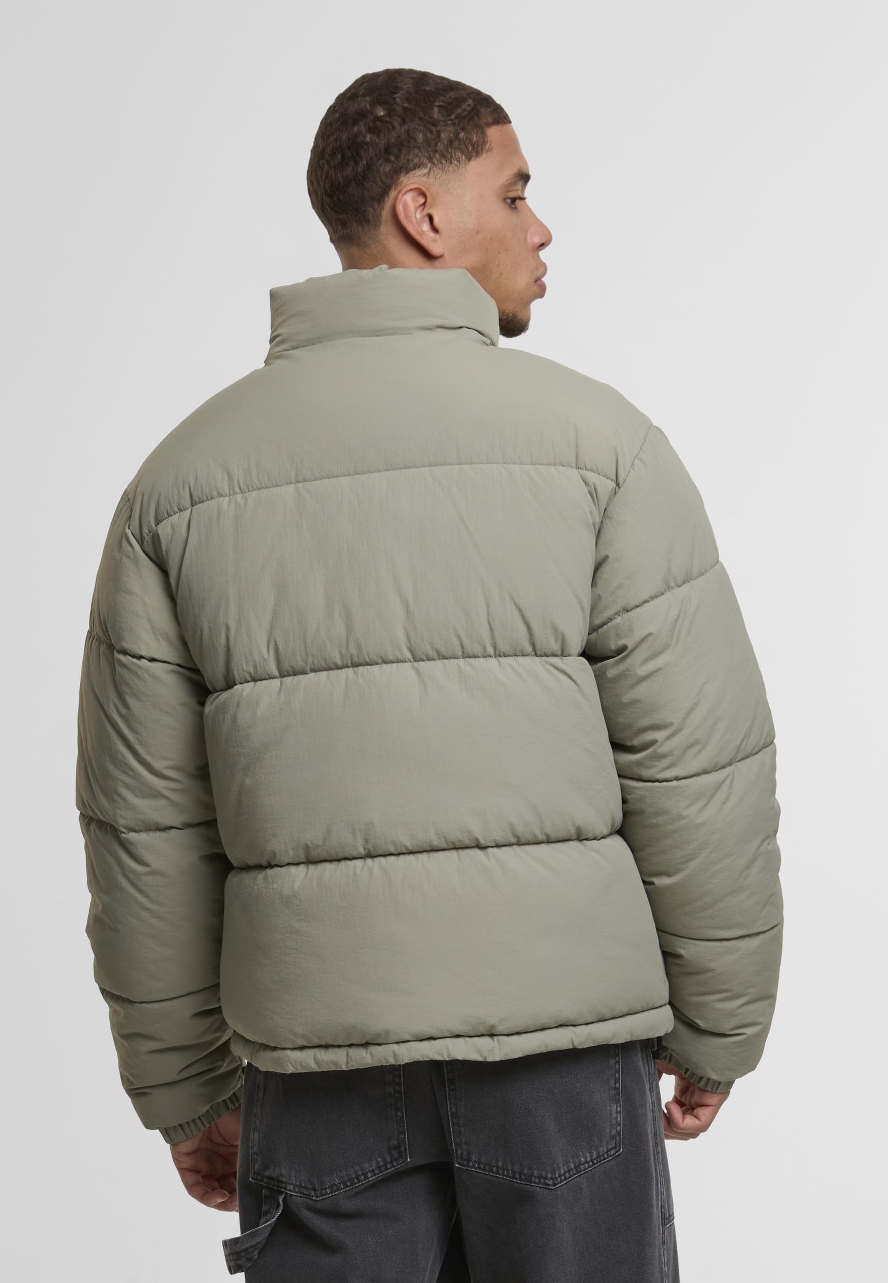 URBAN CLASSICS Winterjacke »Urban Classics Crinkle Puffer Jacket«, (1 St.), ohne Kapuze