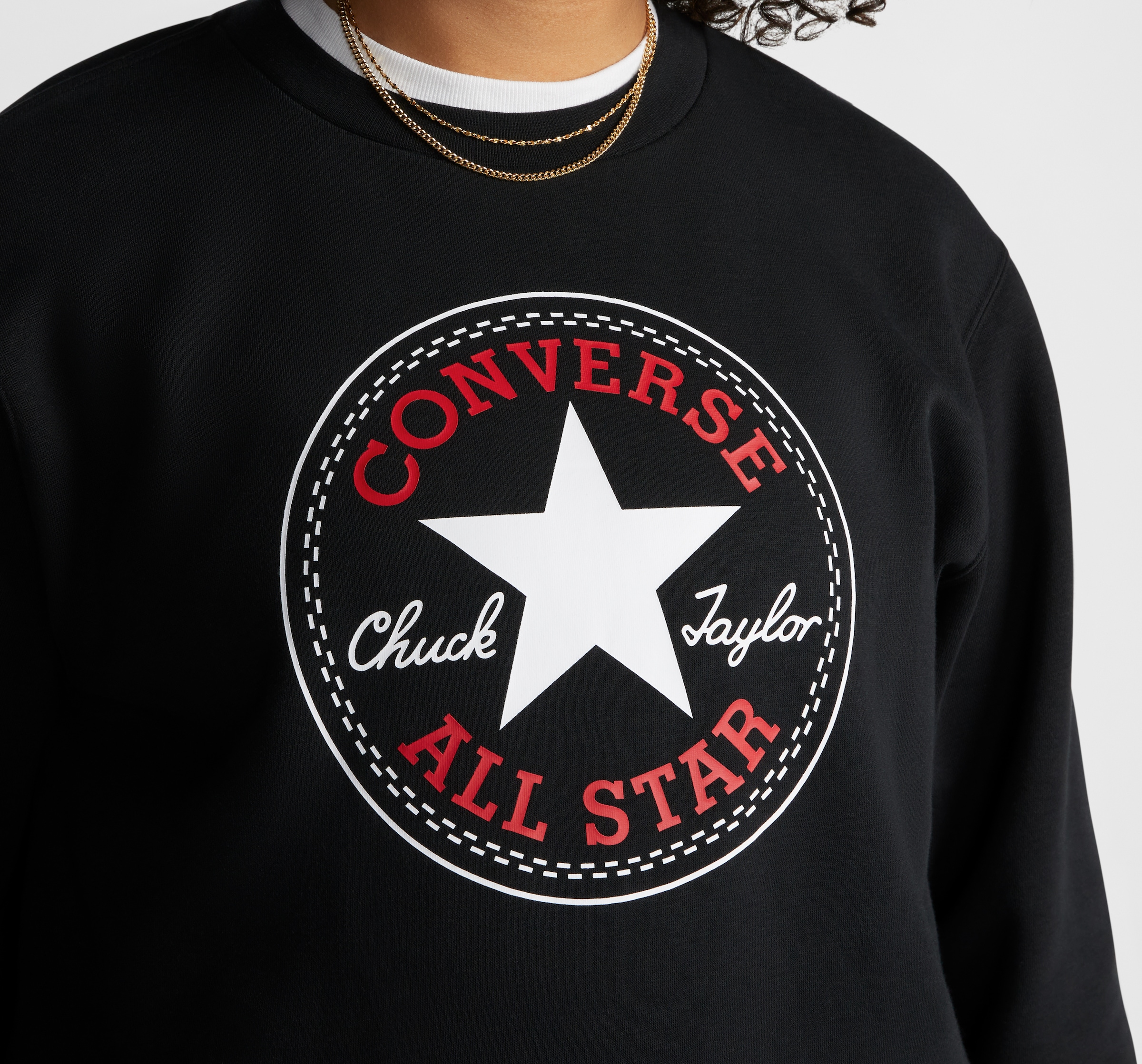 Converse Sweatshirt »UNISEX ALL STAR PATCH BRUSHED BACK« ▷ für | BAUR