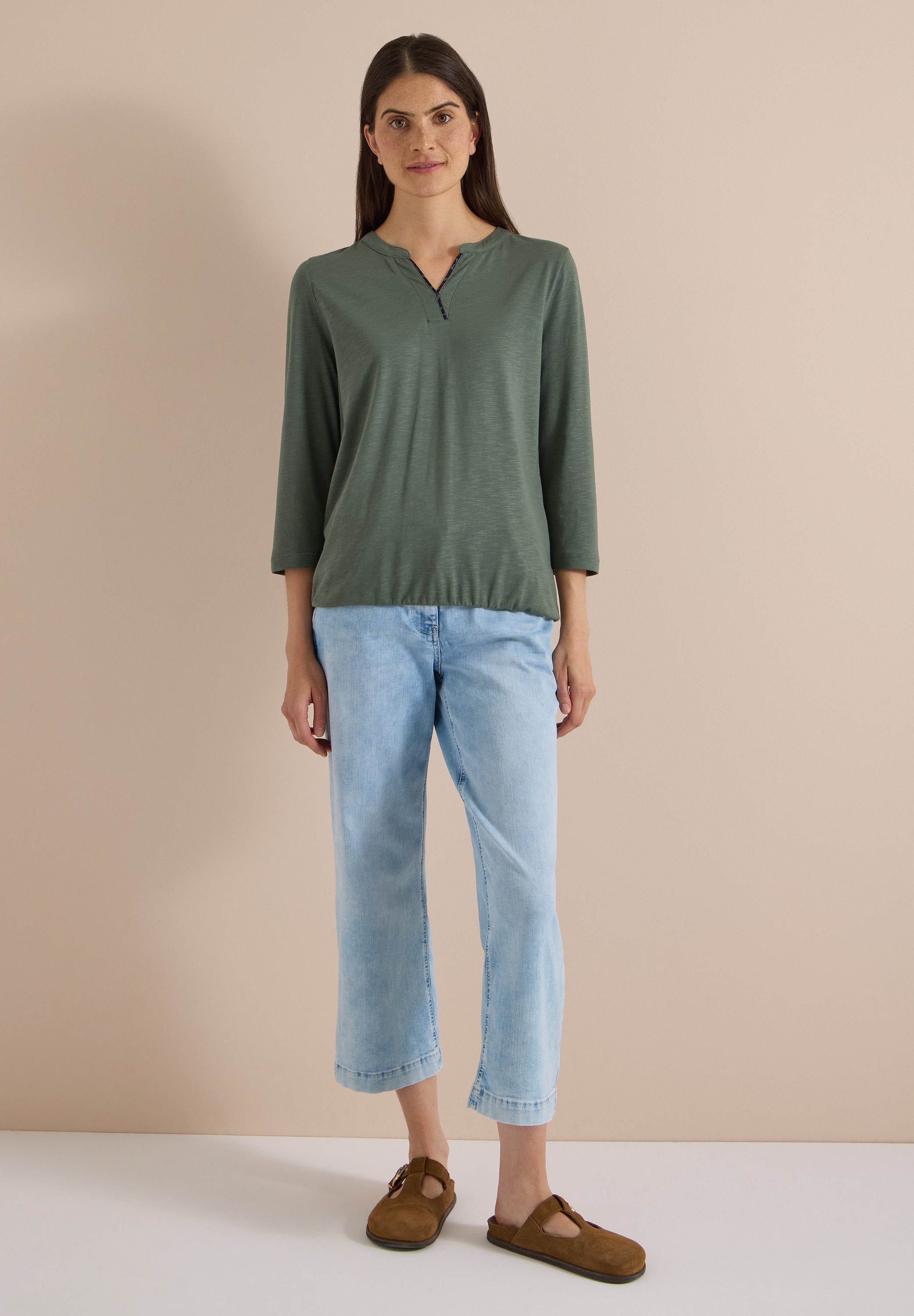 Cecil 3/4-Arm-Shirt mit 3/4 Ärmeln