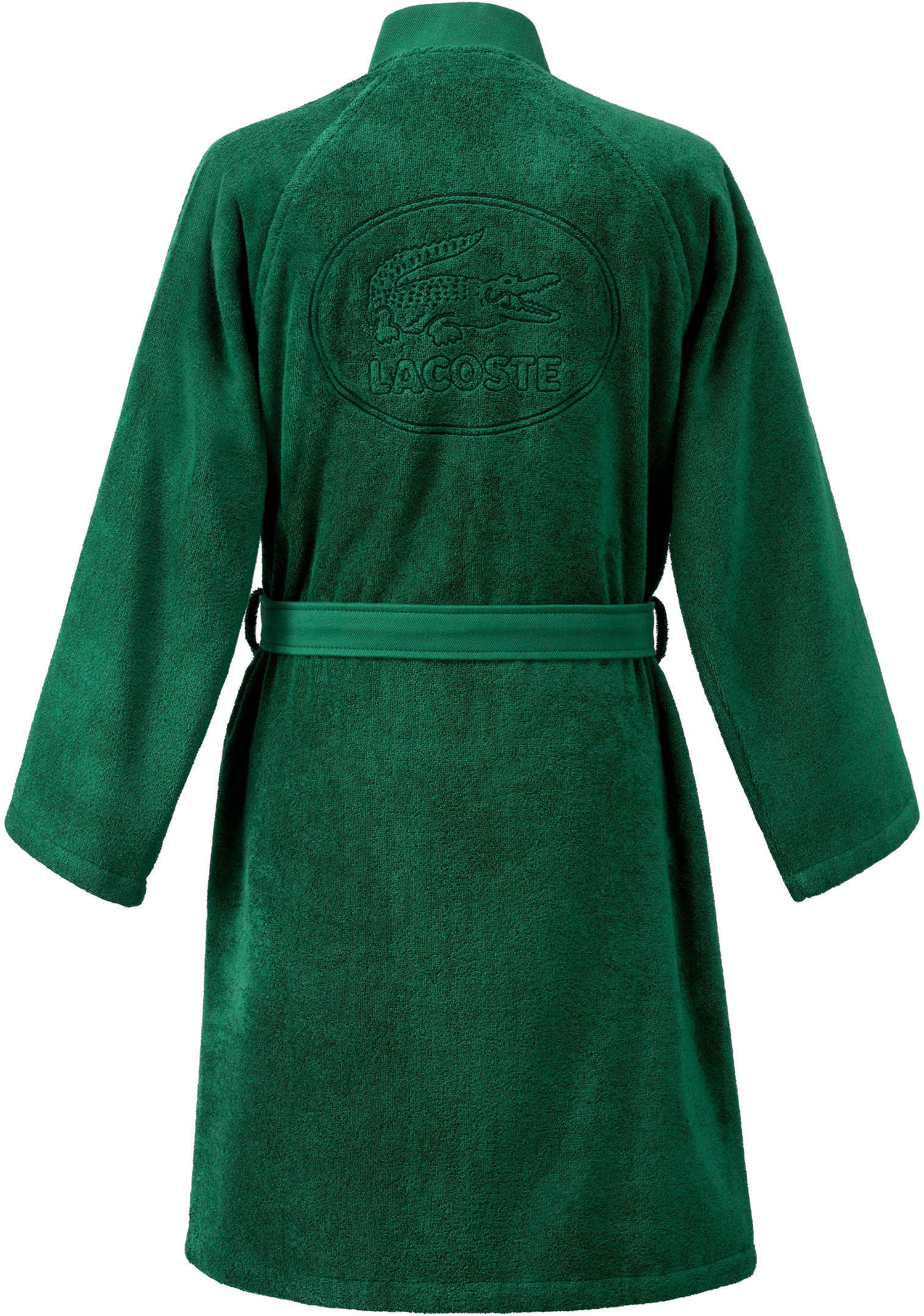 Lacoste Bademantel »LDEFILE« 1 Stk. Mit Logo-Stickerei auf der Rückseite, aus 100% Baumwolle