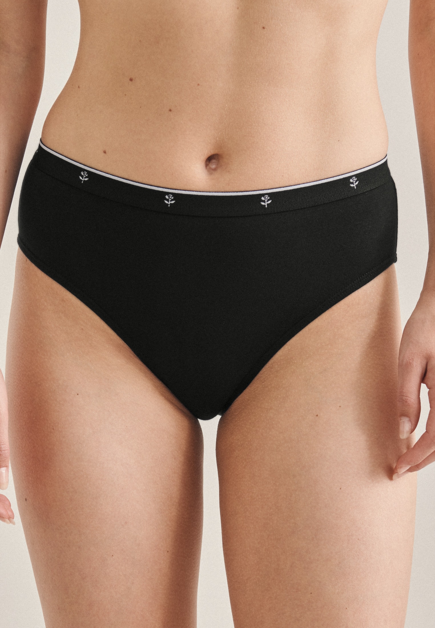 seidensticker Slip »Schwarze Rose«, Slip Uni