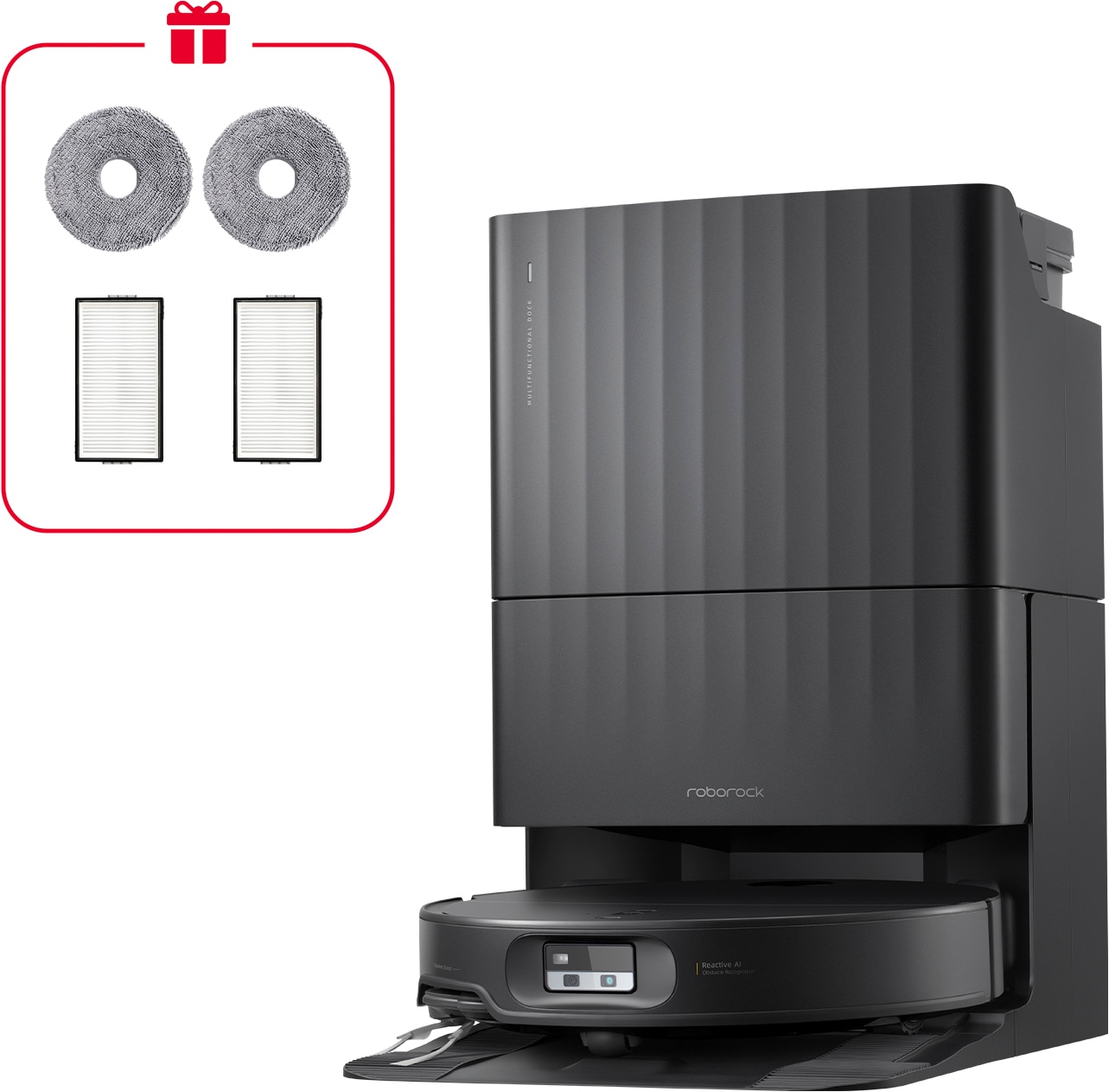 Roborock Qrevo Edge 2X Saugroboter Größe 2 Schwarz - Bild 6