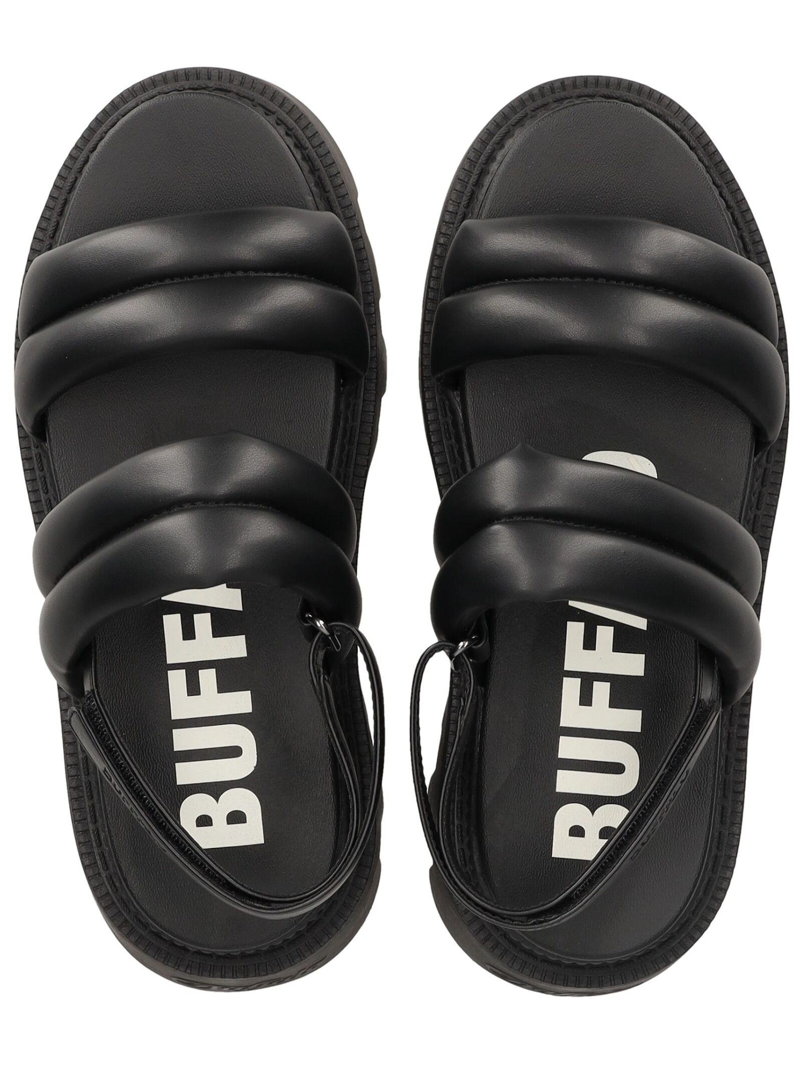 Buffalo Riemchensandale »Buffalo Sandalen Lederimitat«