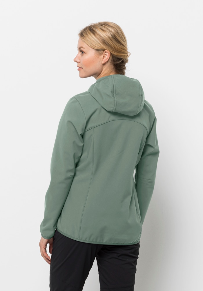 Jack Wolfskin Softshelljacke "BORNBERG HOODY W", mit Kapuze günstig online kaufen