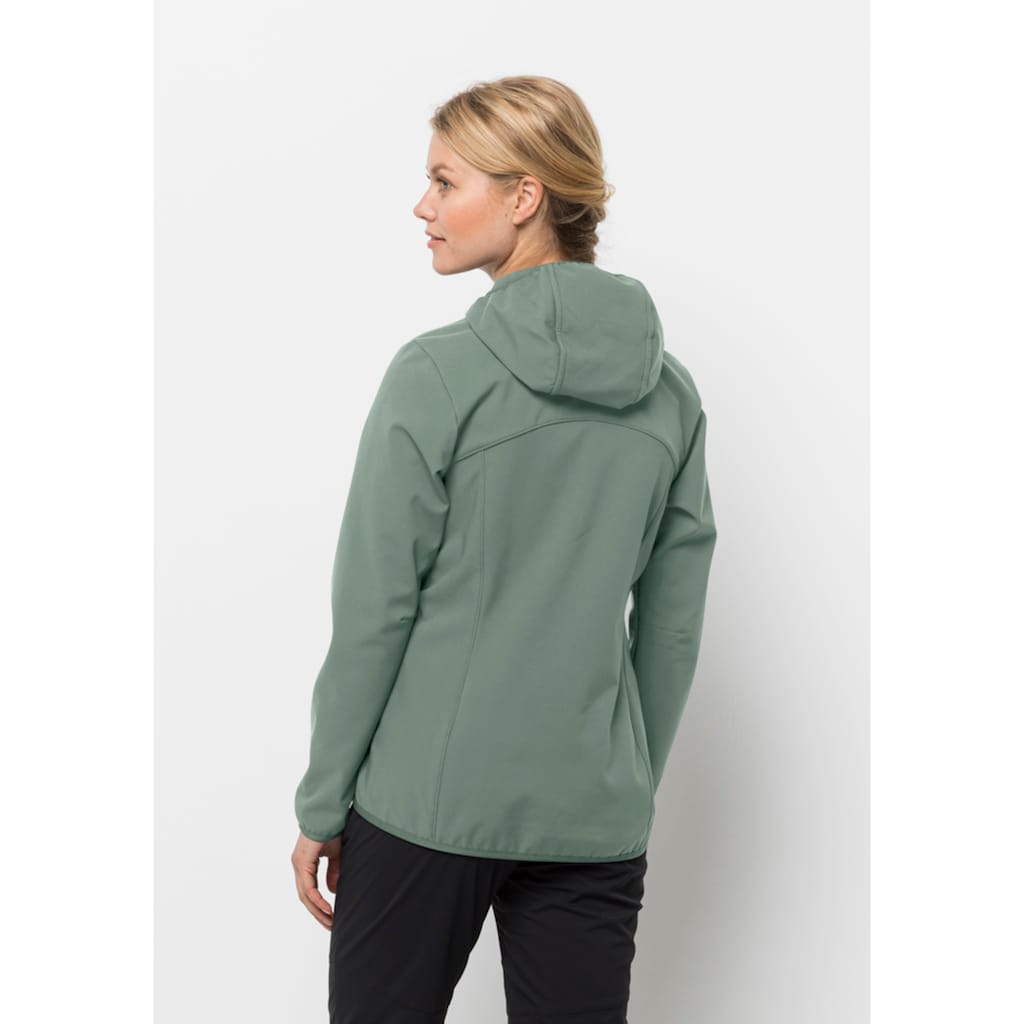 Jack Wolfskin Softshelljacke »BORNBERG HOODY W«, mit Kapuze