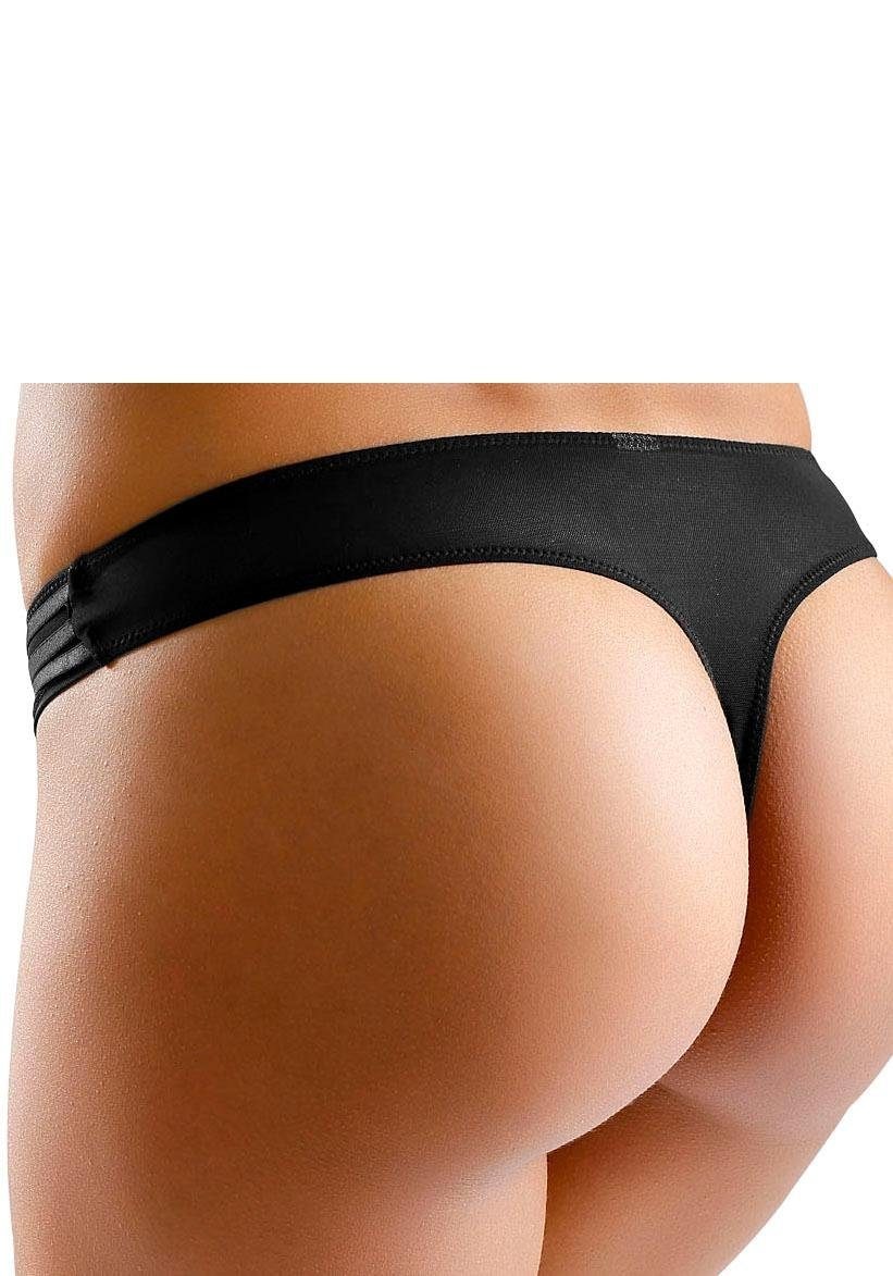 Vivance Stringpanty »Francesca«, mit feinem Herzaccessoire