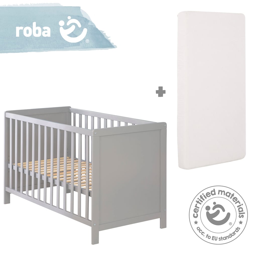 roba® Beistellbett »60x120 cm Universal, taupe«