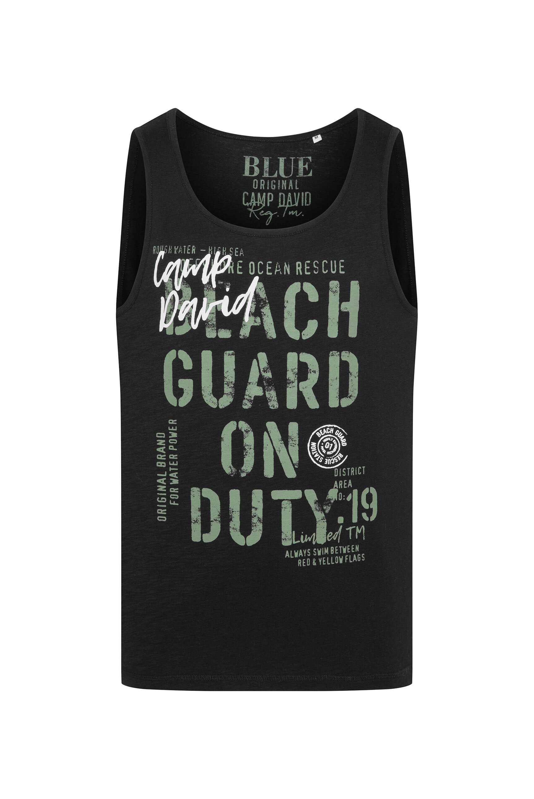 CAMP DAVID Tanktop, aus Baumwolle