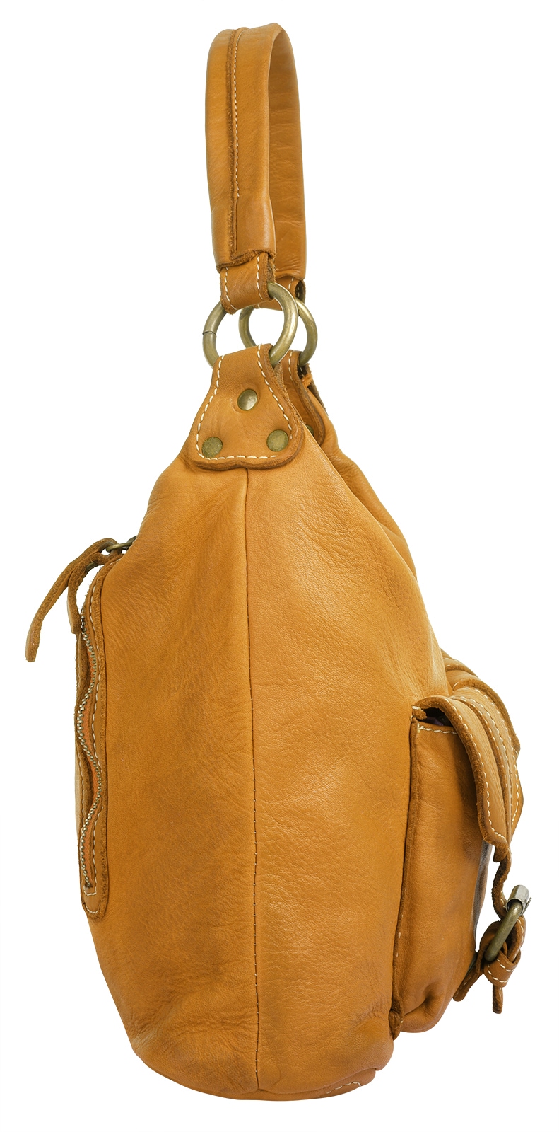 Cluty Shopper, echt Leder, Made in Italy