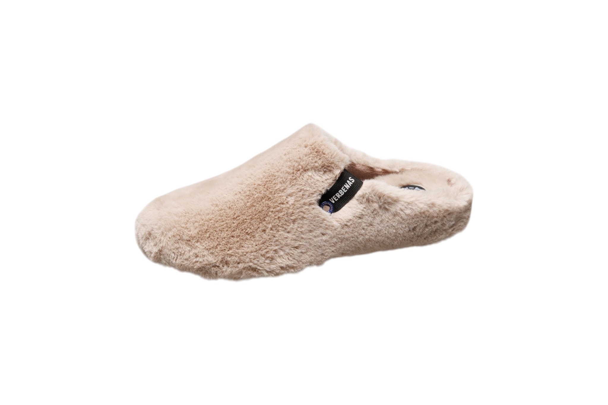 VERBENAS Hausschuh "YORK GROSETO" Wohlfühlschuh, Homeslipper, Pantoffel mit Label