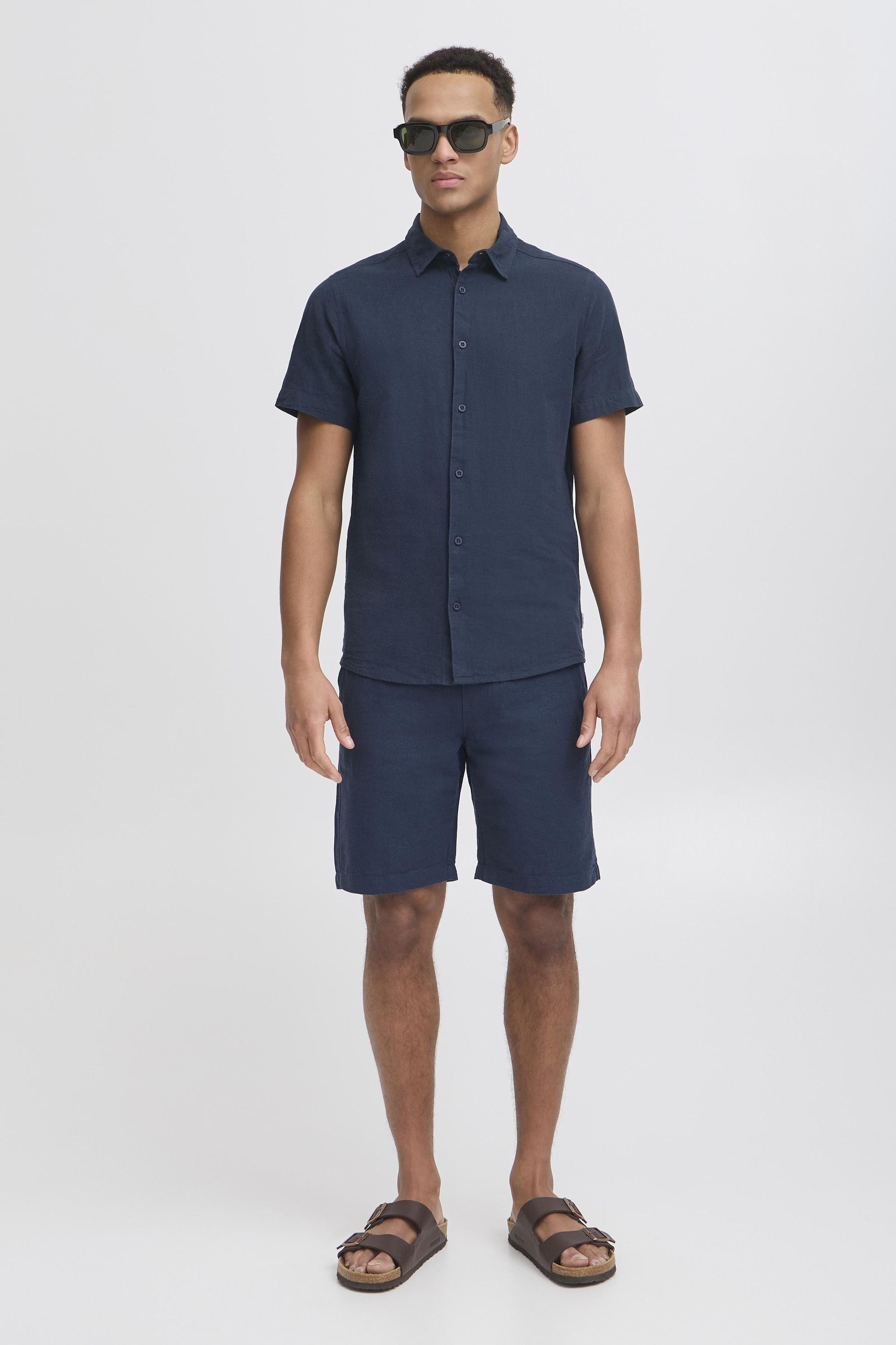 Indicode Leinenhemd "Leinenhemd IDMonk" günstig online kaufen