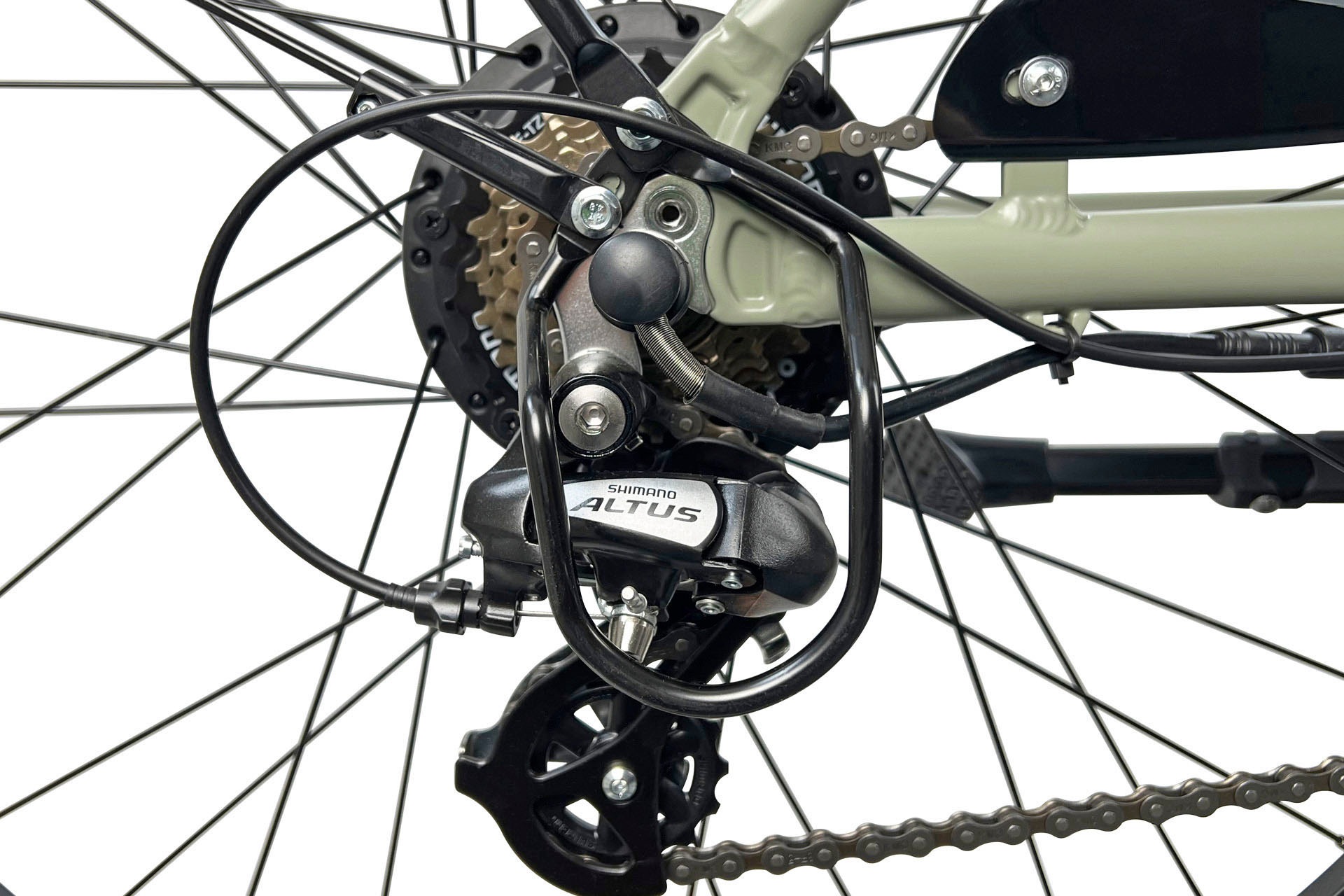 LLobe E-Bike »City E-Bike 28" County grün«, Shimano, Altus, Heckmotor 250 W