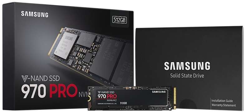 Samsung SSD-Festplatte »970 PRO« M2 Zoll Ansch...