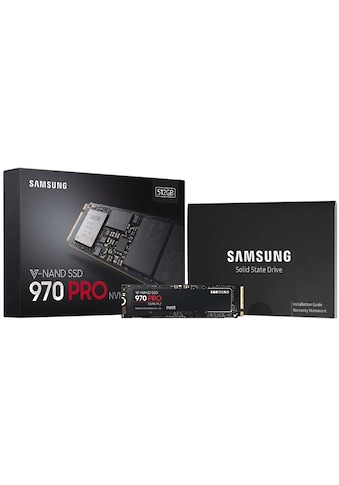 Samsung SSD-Festplatte »970 PRO« M2 Zoll Ansch...