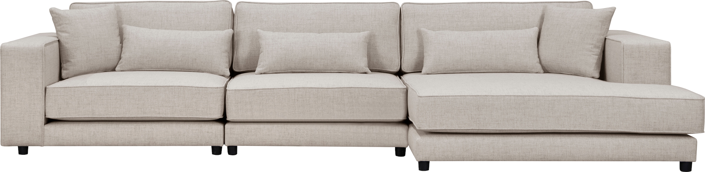 OTTO products Ecksofa "Grenette L-Form", Modulsofa, im Baumwoll-/Leinenmix günstig online kaufen