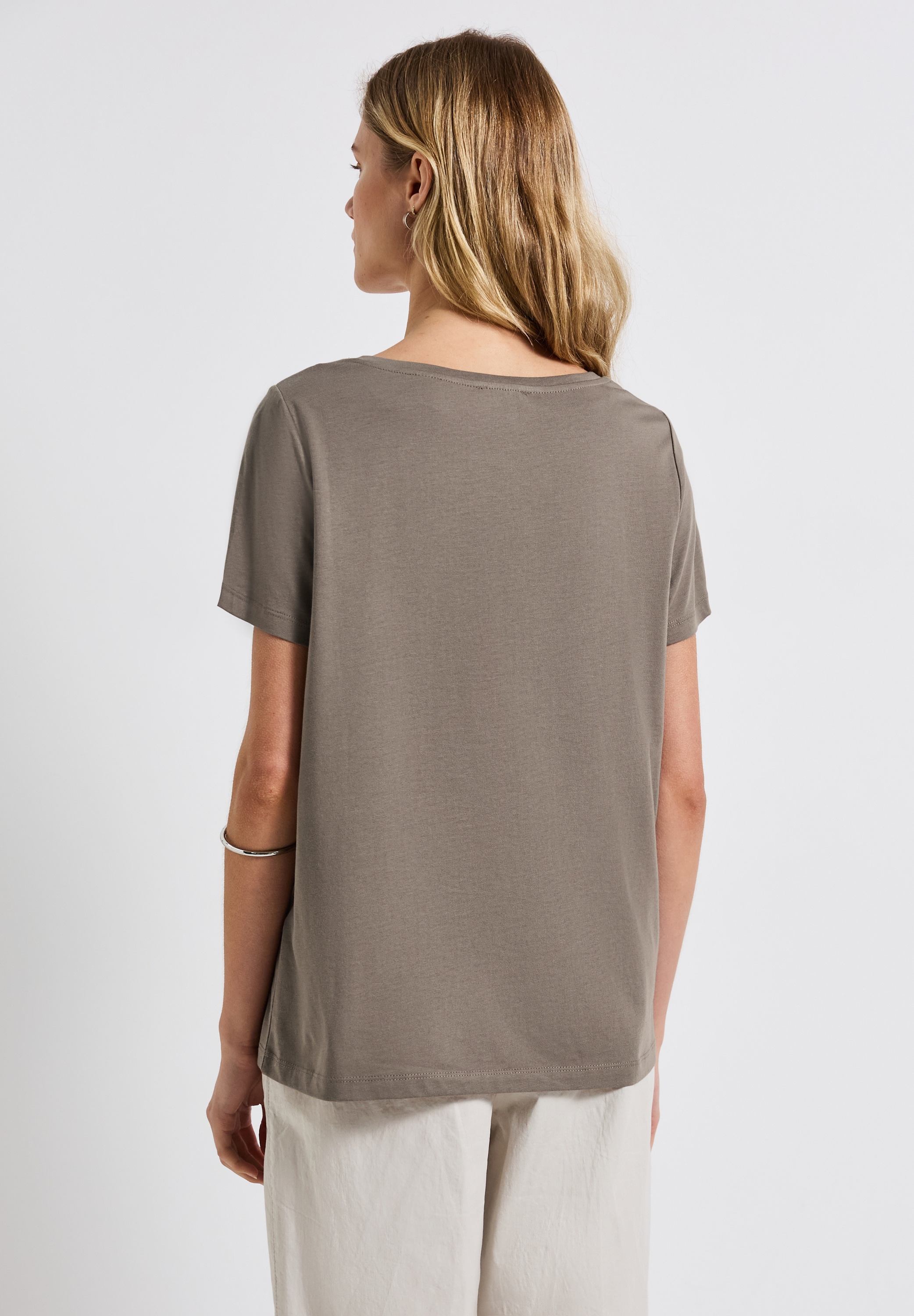 STREET ONE T-Shirt, im soften Baumwoll-Mix