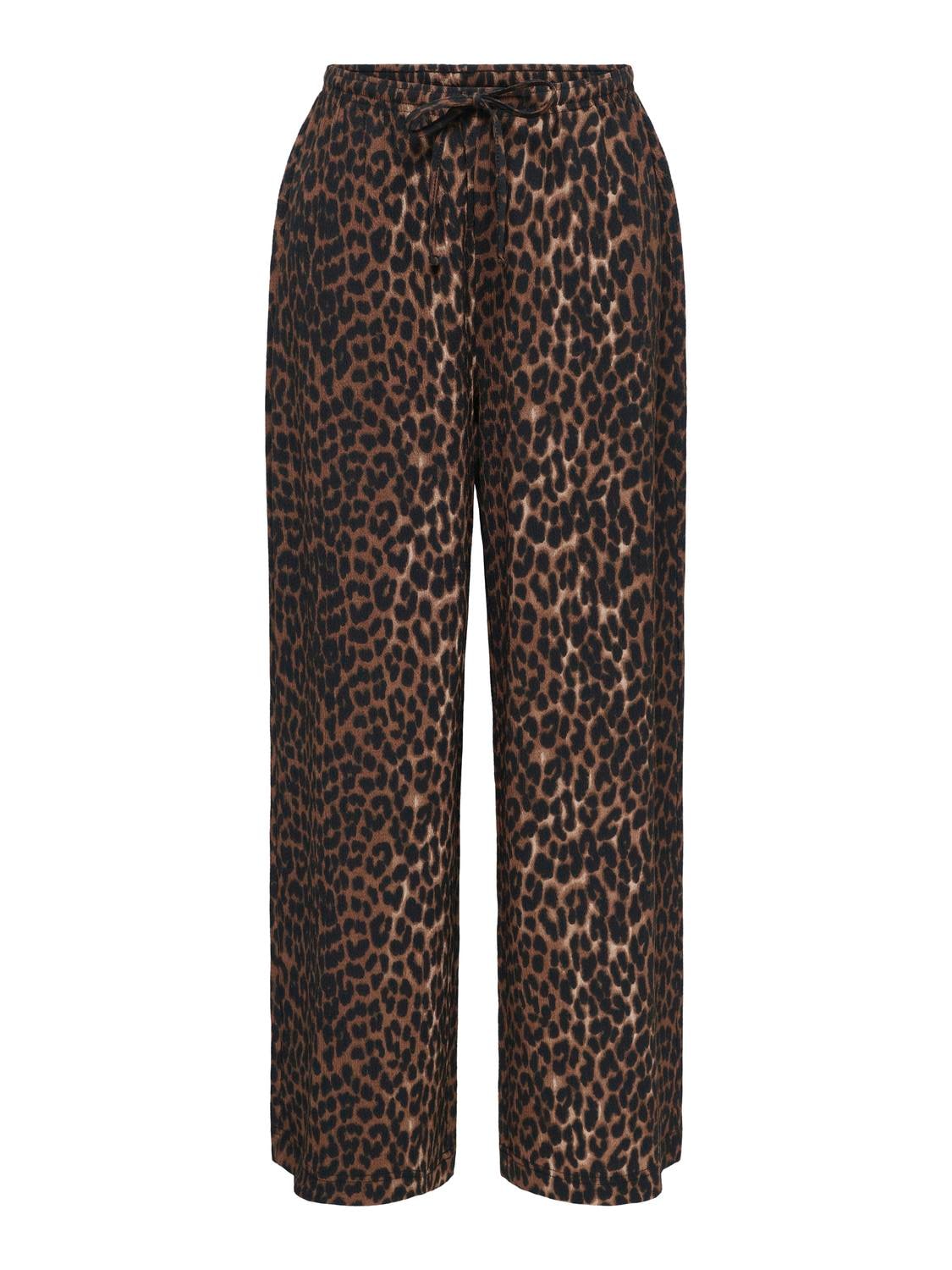 ONLY Schlupfhose "ONLALTA MW STRING WIDE AOP PANT PNT ZLO" günstig online kaufen