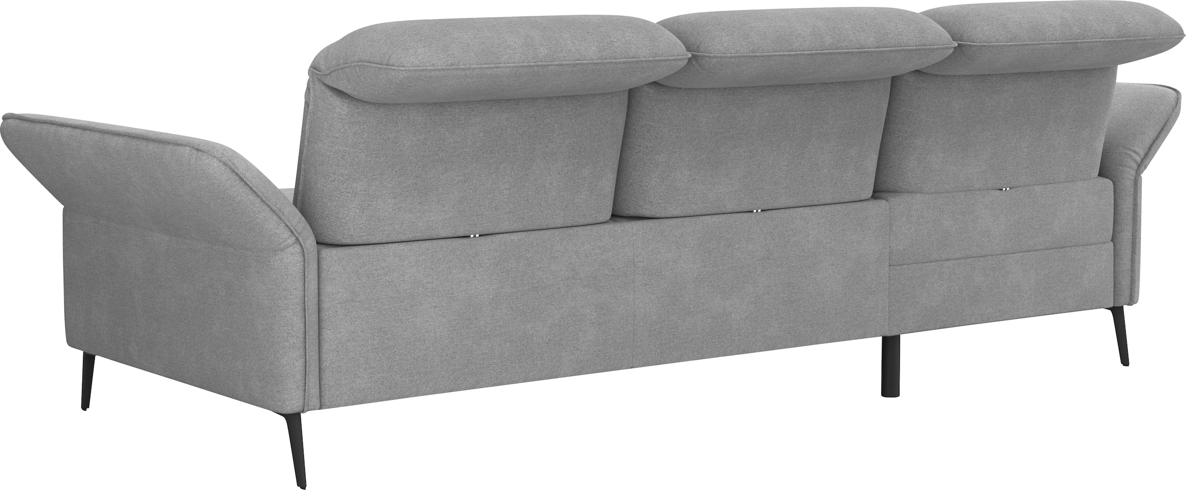 sit&more Ecksofa »Emely«, mit Sitztiefenverstellung optional mit Bettfunktion und Bettkasten