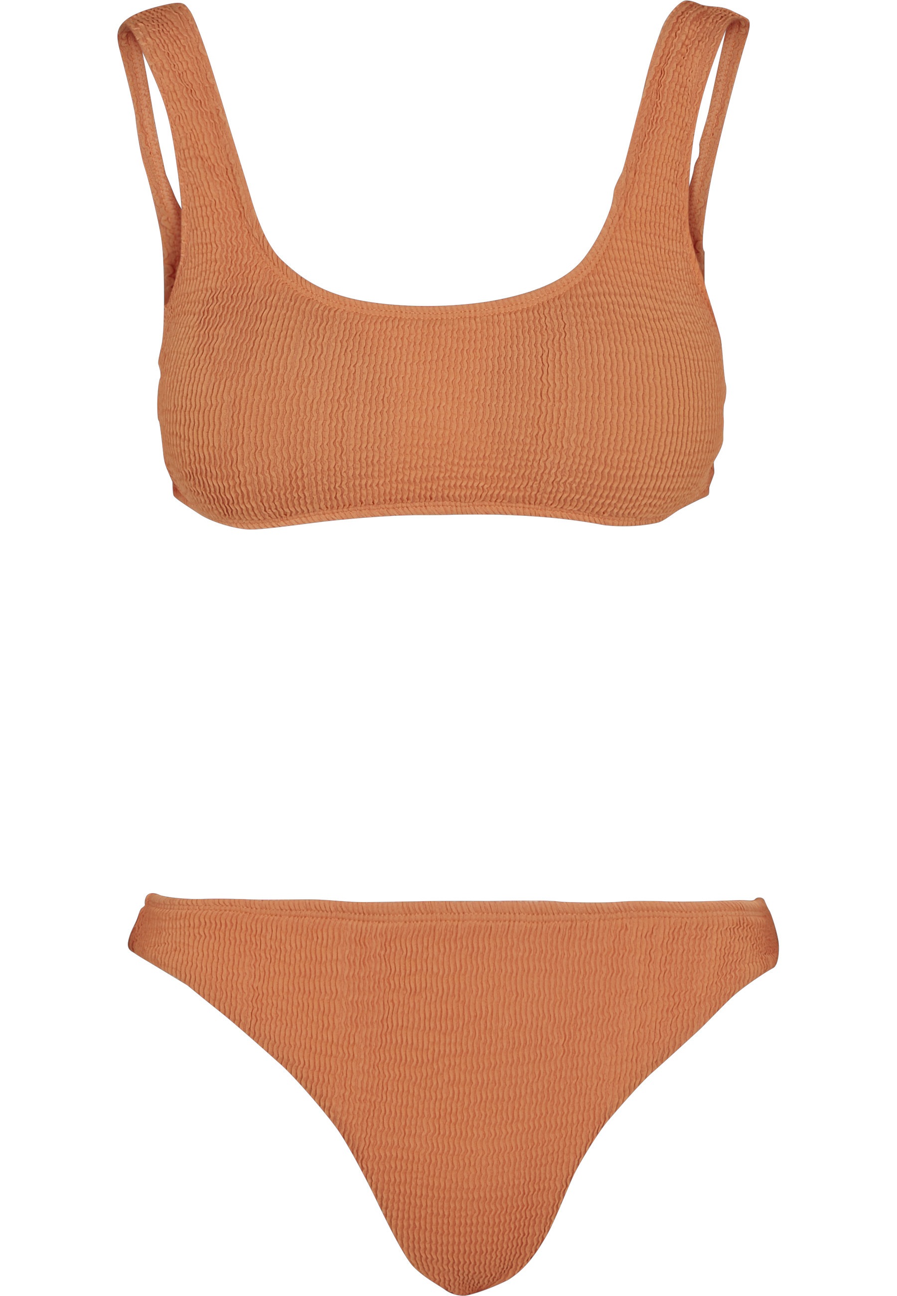 URBAN CLASSICS Bügel-Bikini "Urban Classics Damen Ladies Tanktop Crinkle Bikini"