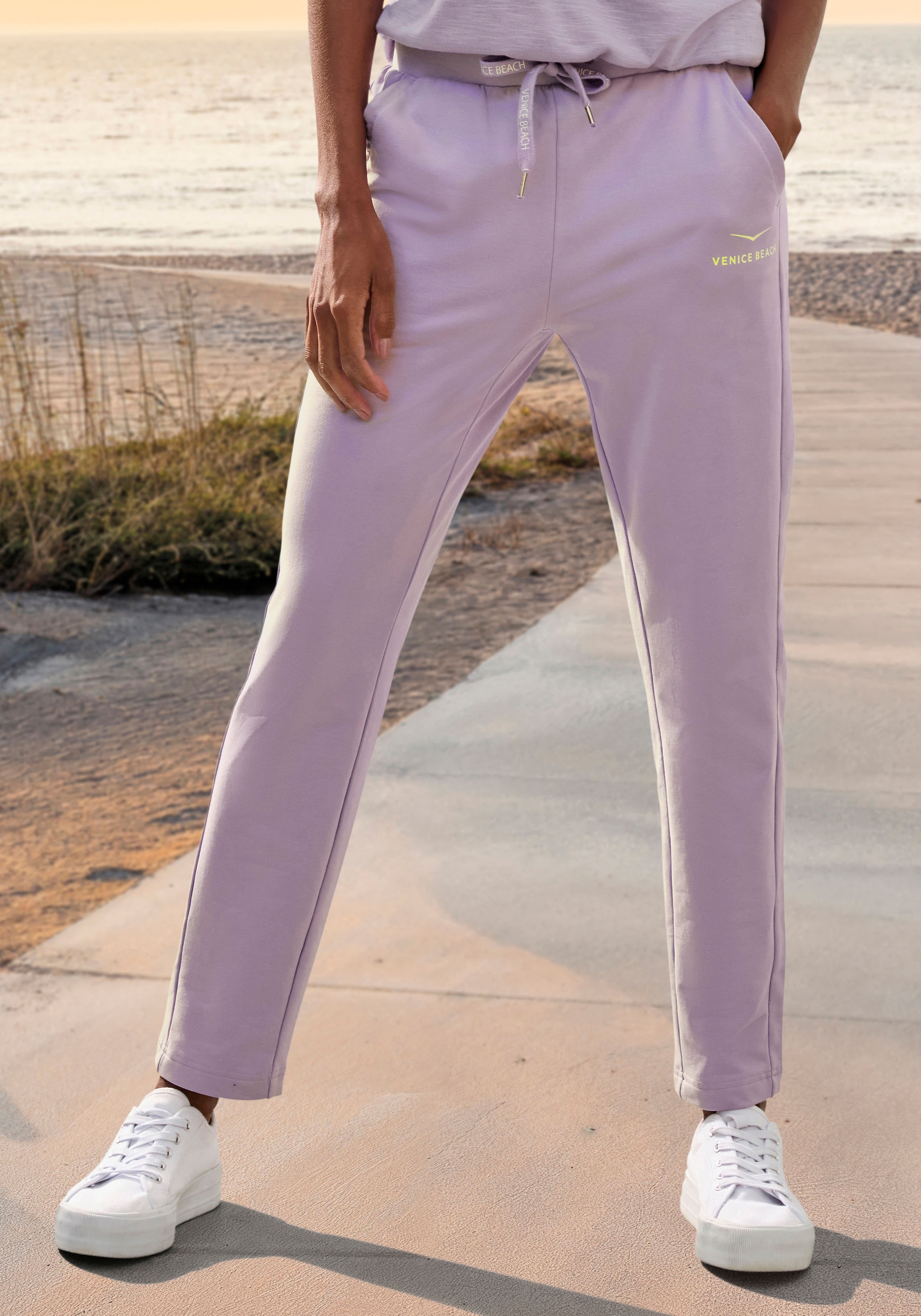 Venice Beach Sweathose, mit Logoprint, Jogginghose, Loungewear günstig online kaufen