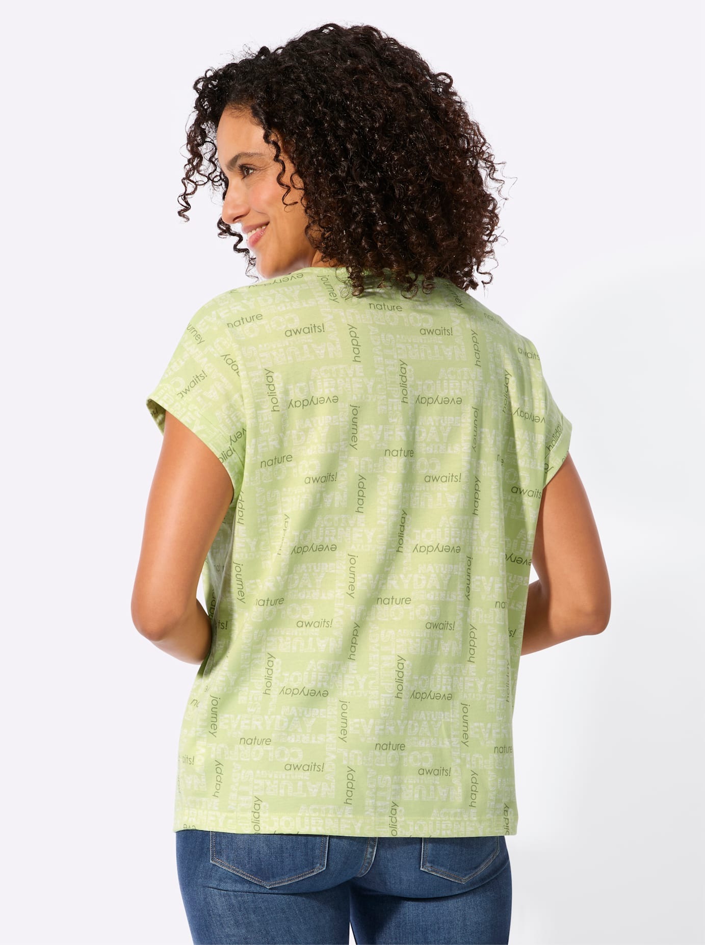 Casual Looks Print-Shirt "Druck-Shirt" 1 tlg. tlg. günstig online kaufen