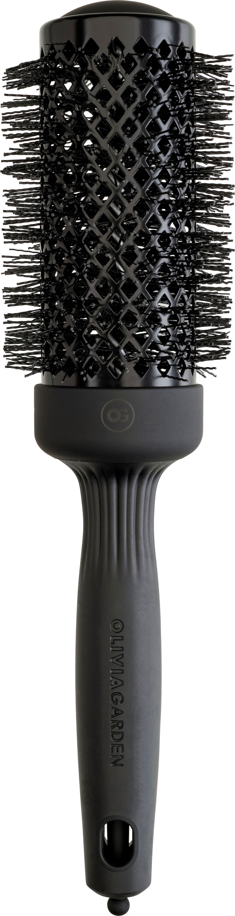 OLIVIA GARDEN Rundbürste »EXPERT BLOWOUT SHINE Wavy Bristles Black Label«