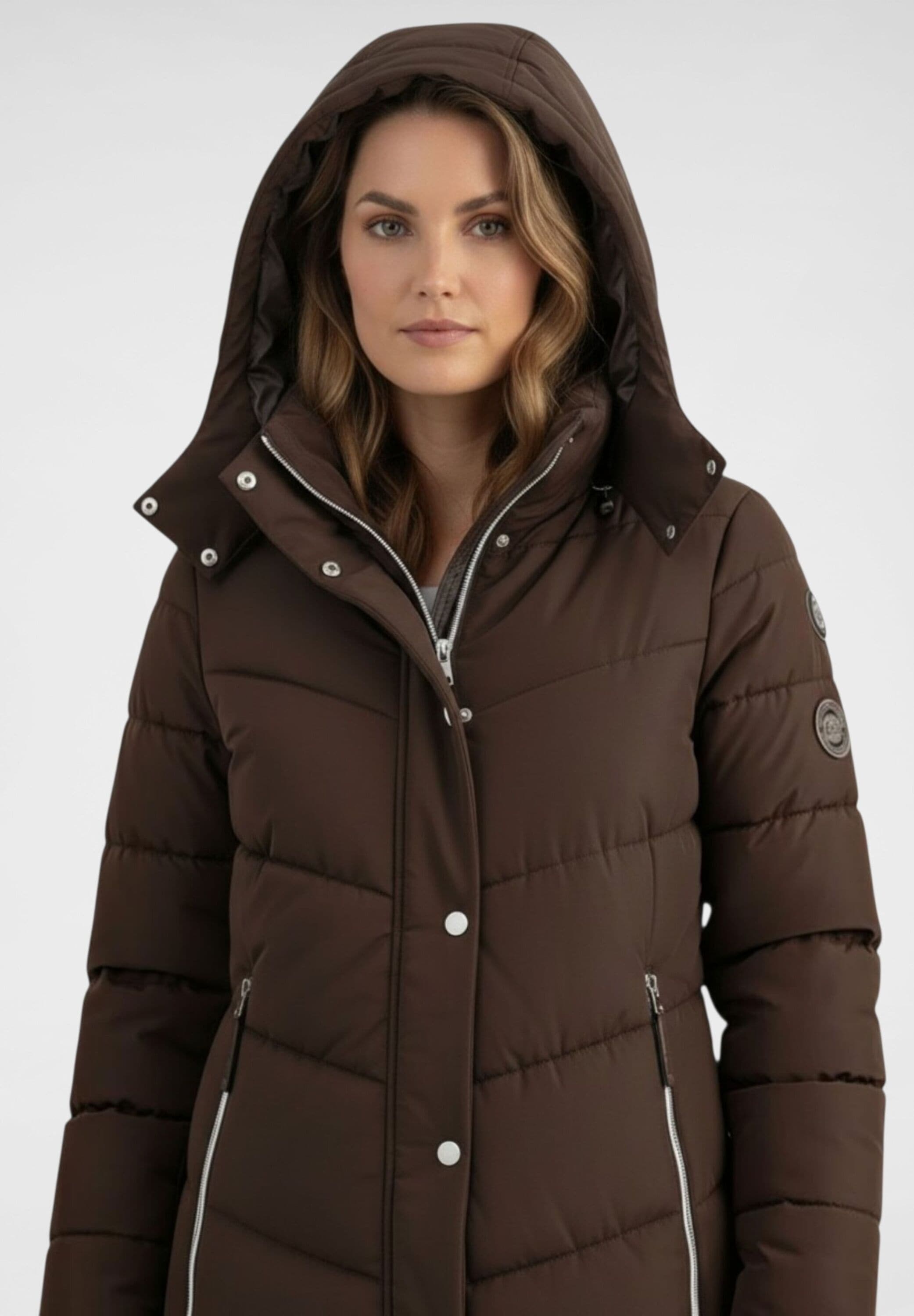 NAVIGAZIONE Steppjacke »NAVIGAZIONE Steppjacke« mit Kapuze abnehmbare Kapuze