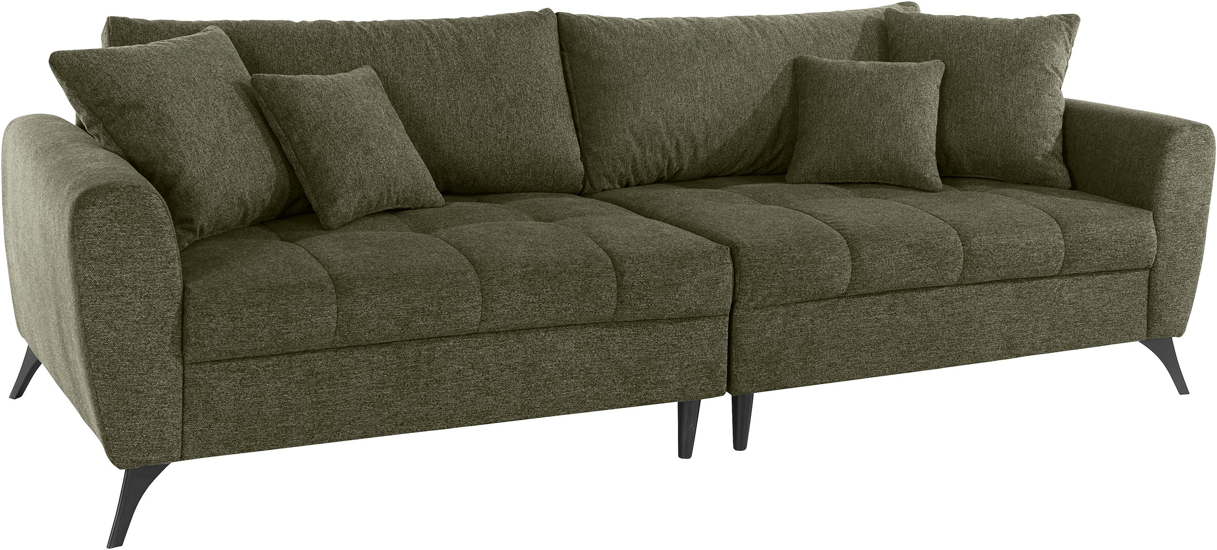 INOSIGN Big-Sofa »Lörby«, auch mit Aqua clean-Bezug, feine Steppung im  Sitzbereich, lose Kissen bestellen | BAUR