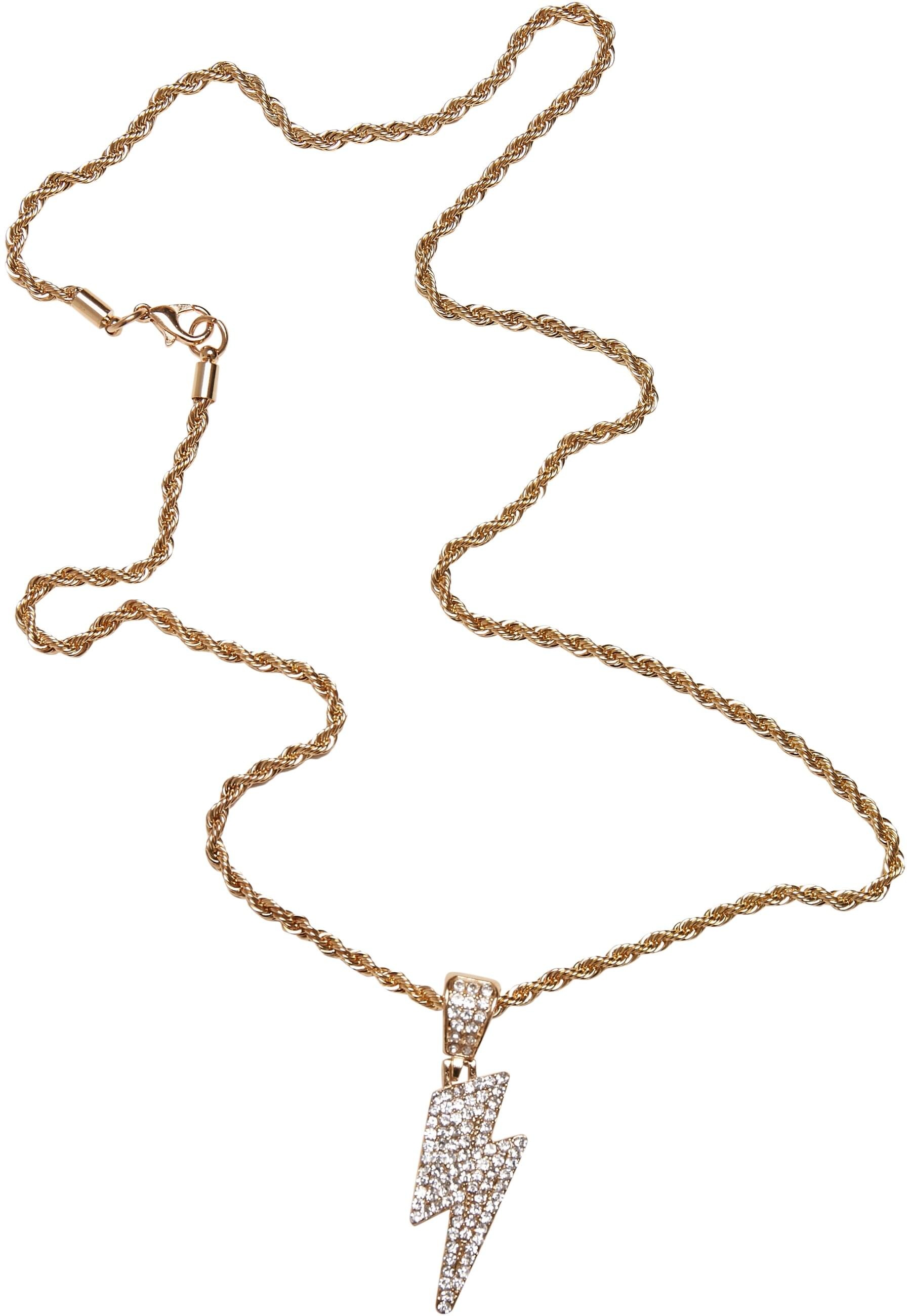 URBAN CLASSICS Edelstahlkette »Urban Classics Unisex Flash Necklace«