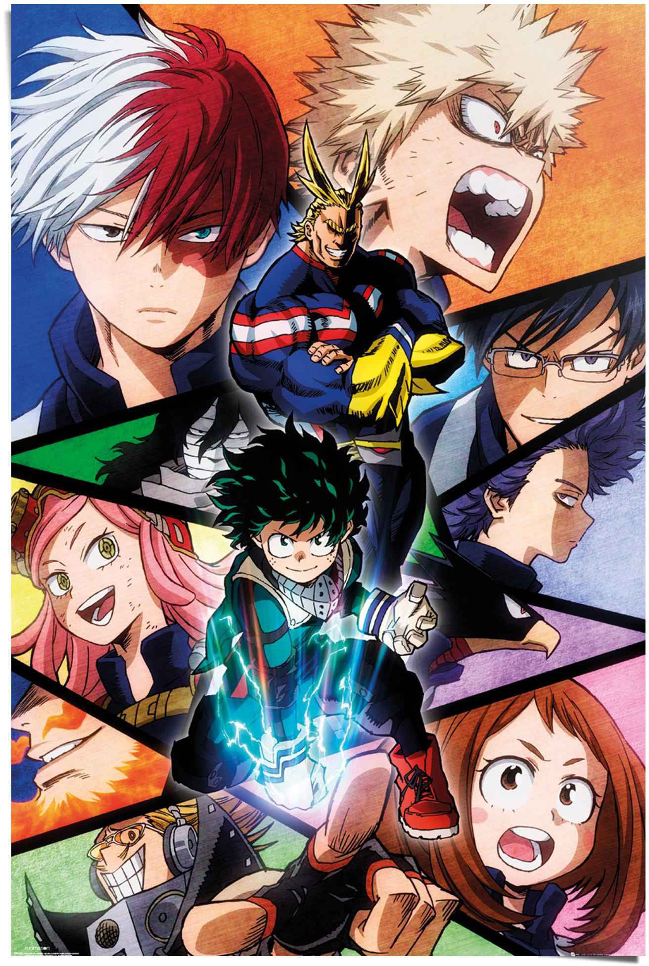 Reinders! Poster »My Hero Academia Manga Anime«, (1 - | Superheld BAUR St.) kaufen - Japan 