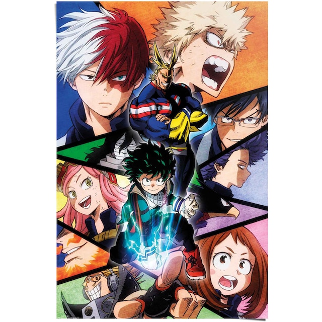 Reinders! Poster »My Hero Academia Japan - Manga - Superheld - Anime«, (1 St.)  kaufen | BAUR