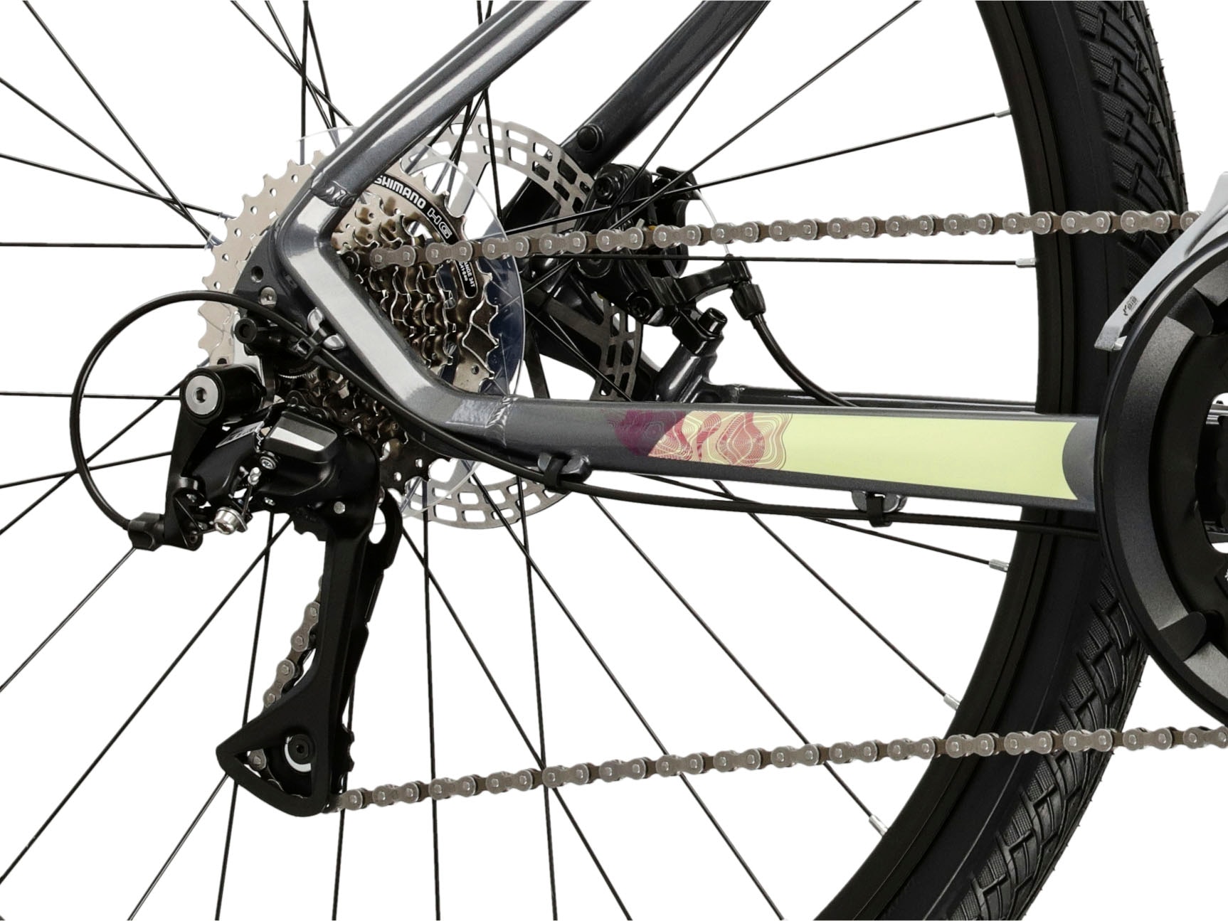 Kross Crossrad »Evado 3.0«, 16 Gang, Shimano, ACERA M3020 Schaltwerk, Kettenschaltung