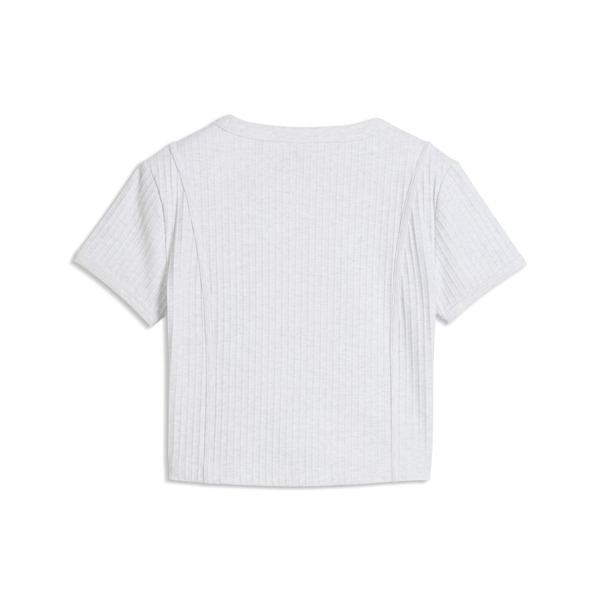 PUMA T-Shirt »Essentials Geripptes T-Shirt Damen«