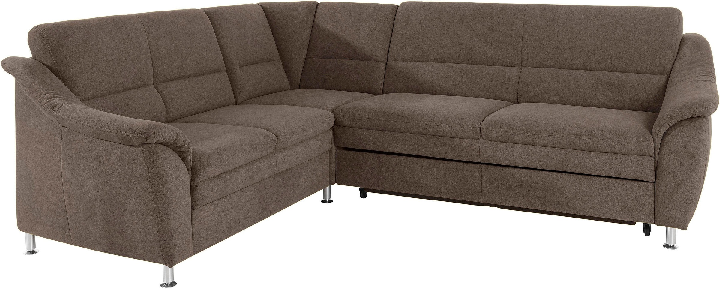 Places of Style Ecksofa »Cardoso L-Form«, Federkern, wahlweise mit Bett, Schubkasten, teilweise Relaxfunktion