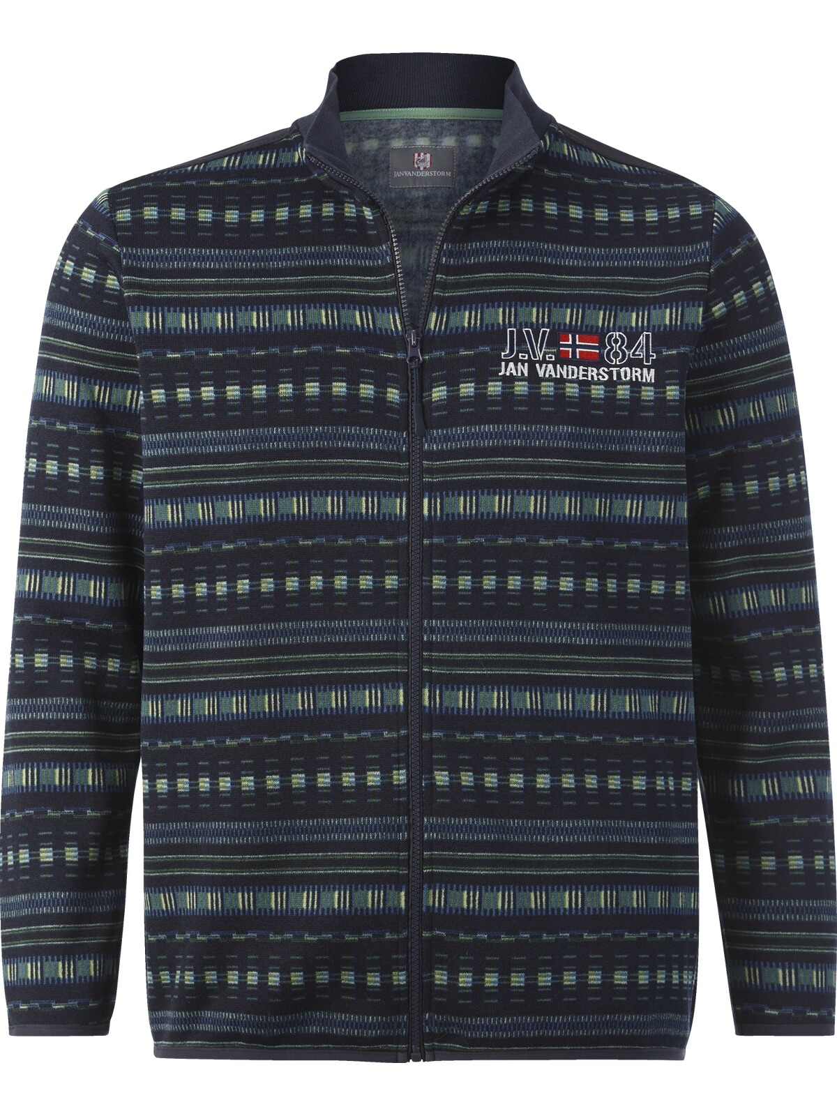Jan Vanderstorm Sweatjacke »Fleecejacke NELS«