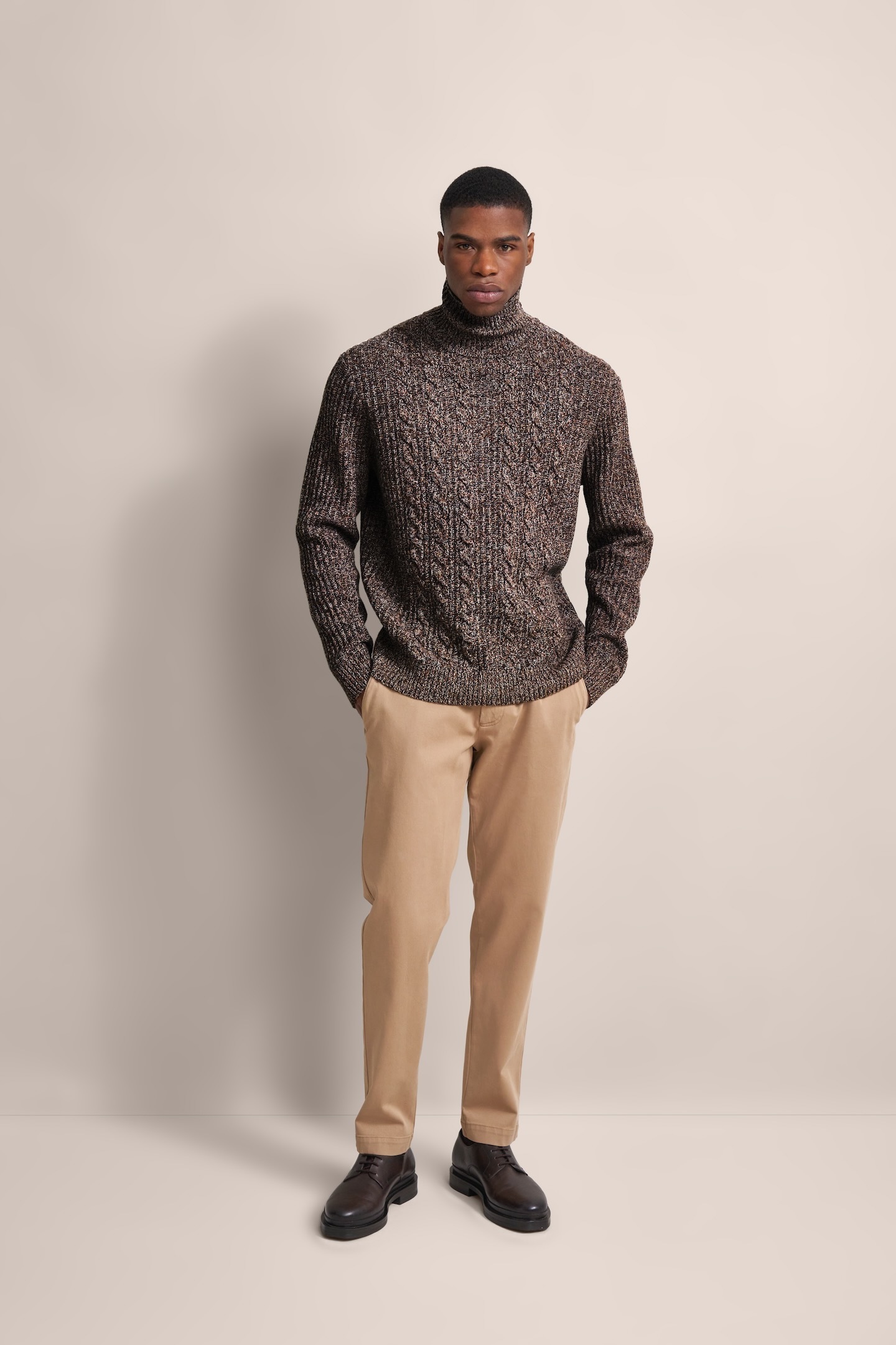 bugatti Rollkragenpullover, mit Rollkragen