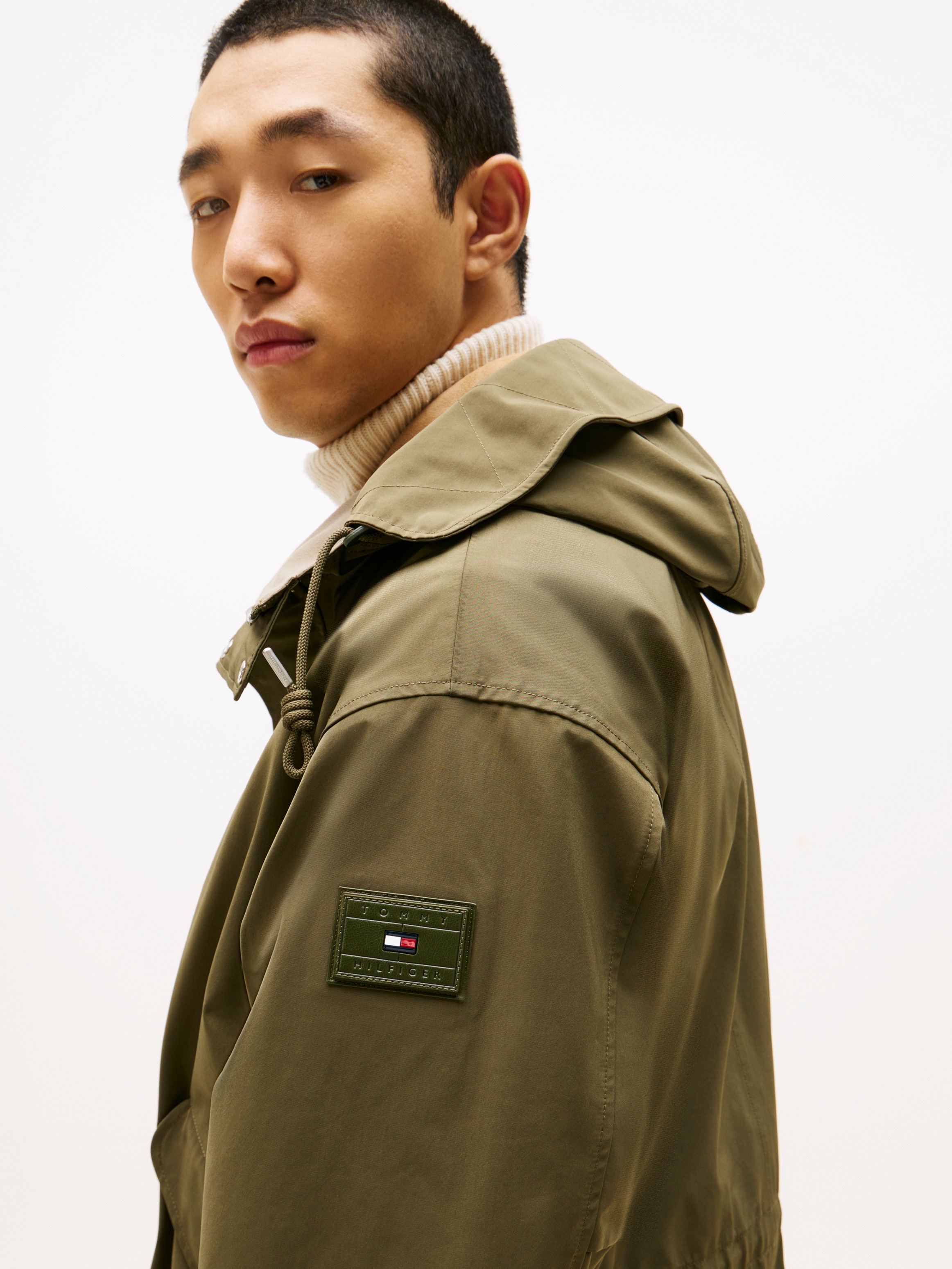 Tommy Hilfiger Kurzmantel "WET WEATHER PARKA", Regular fit günstig online kaufen