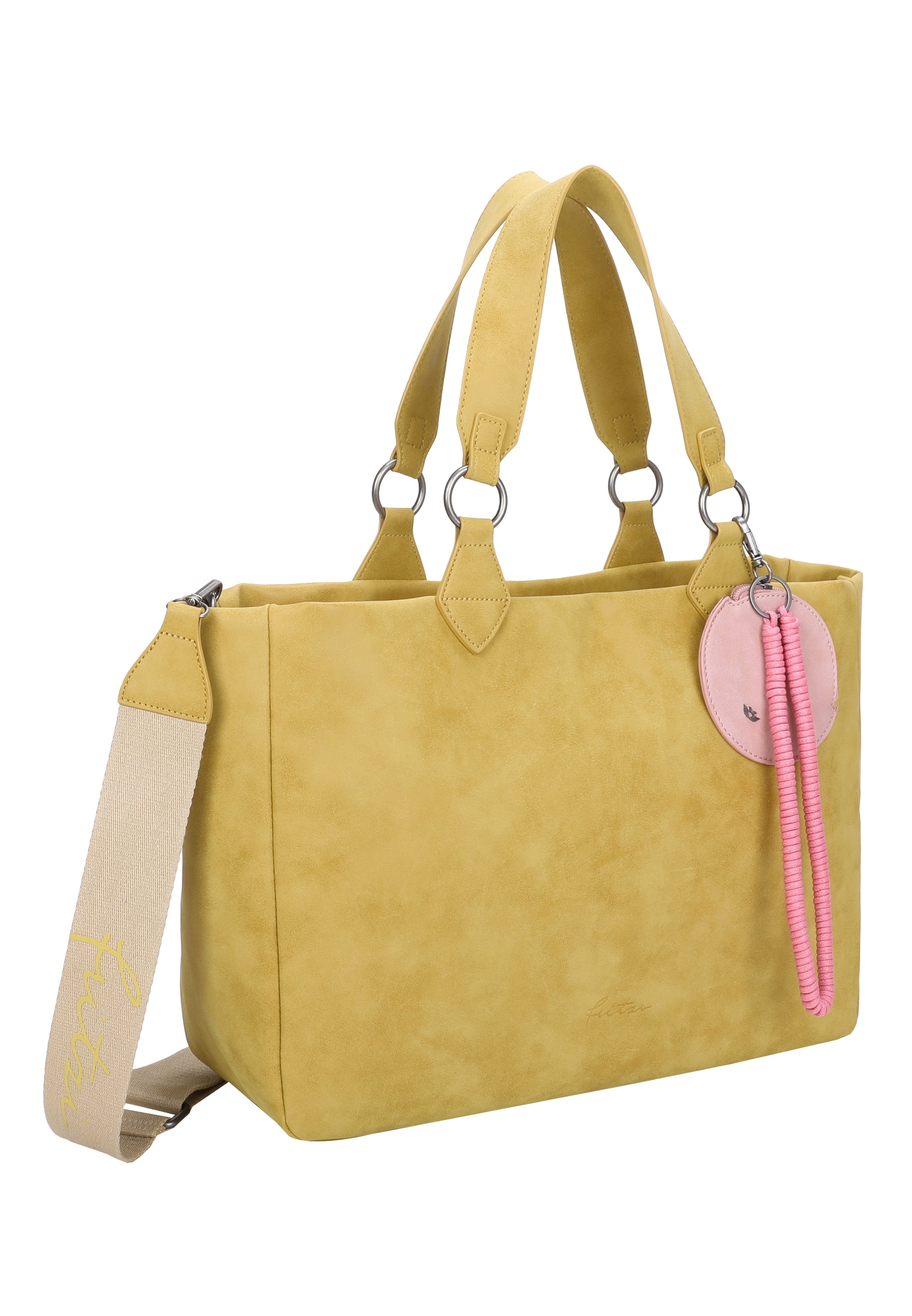 Fritzi aus Preußen Henkeltasche »Izzy Vintage«, mit Taschen-Anhänger und Schlüsselschlange