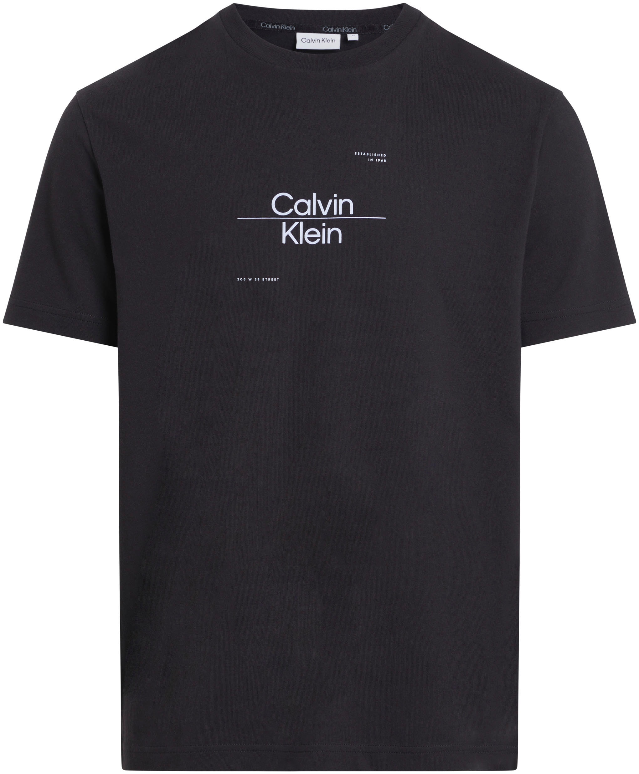 Calvin Klein Big&Tall T-Shirt »BT-OPTIC LINE LOGO T-SHIRT«, Große Größen
