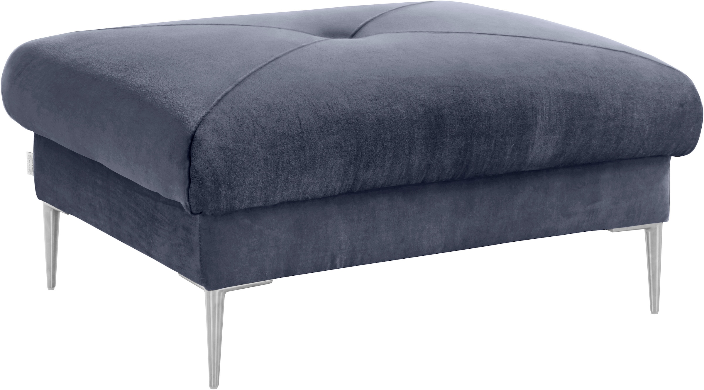 Guido Maria Kretschmer Home&Living Hocker »Chilltime«, mit eleganter Kreuznaht auf der Sitzfläche