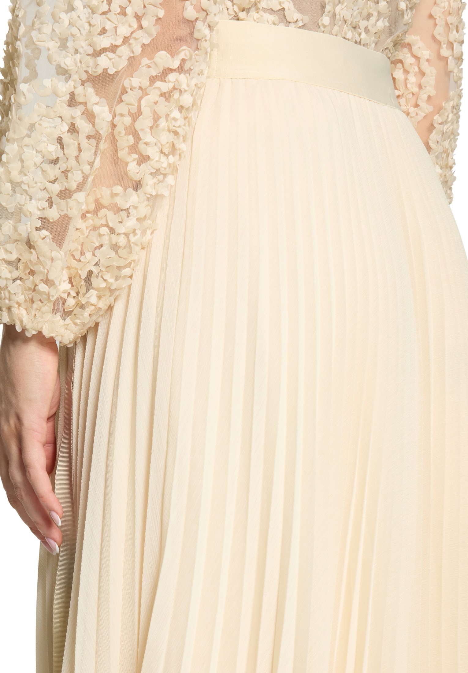 Vera Mont Maxirock »Damen mit Plissee«