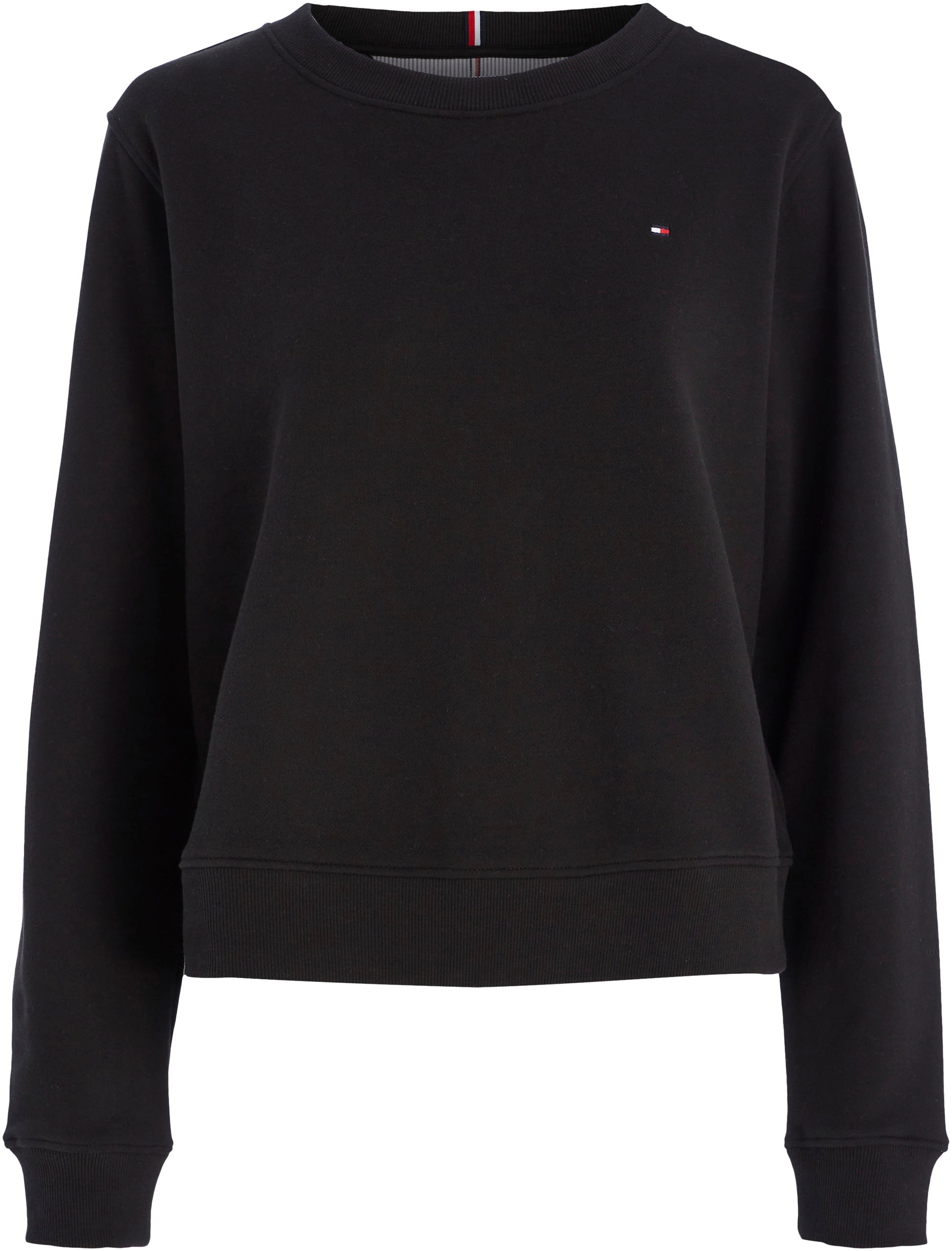 Tommy Hilfiger Sweatshirt »1985 REG P/TERRY C-NK SWEATSHIRT«, mit dezenter Stickerei