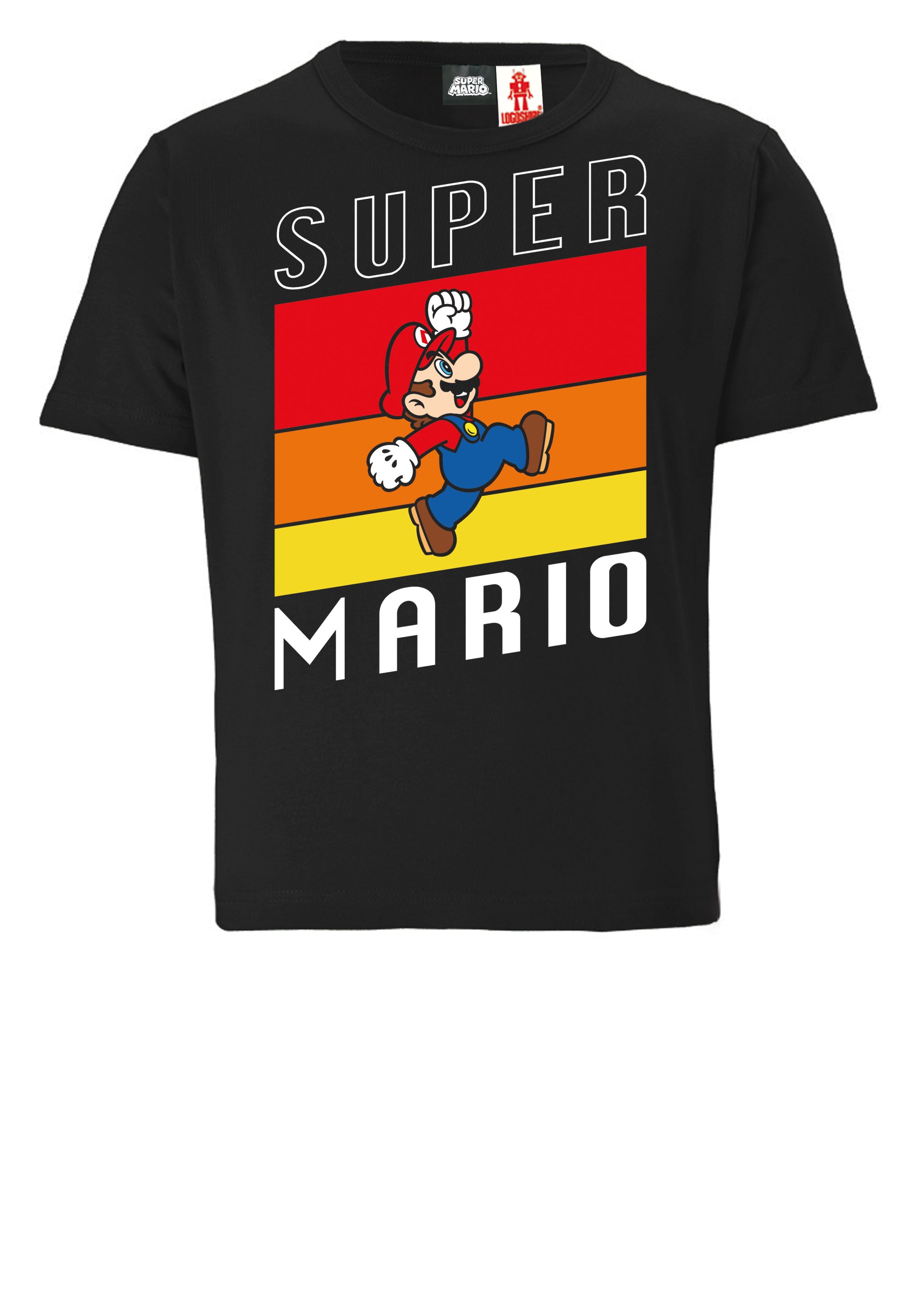 LOGOSHIRT T-Shirt »Super Mario«, mit lizenziertem Design