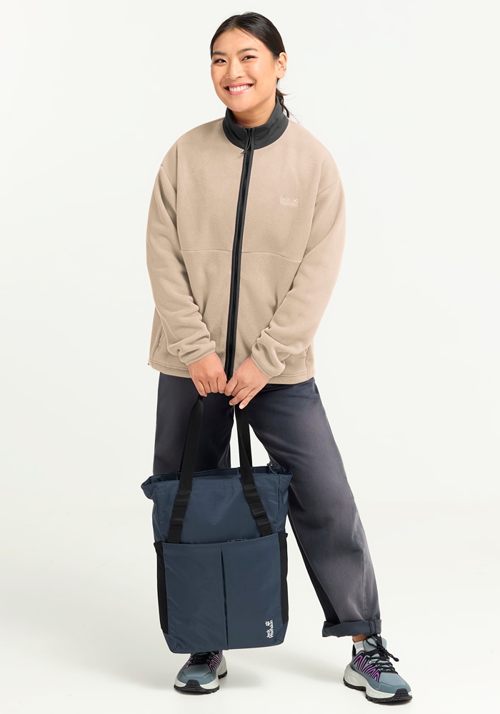 Jack Wolfskin Fleecejacke »SUMETRO FZ W« Fleecejacke, POLARTEC 200 SERIES, durchgehender Reißverschluss