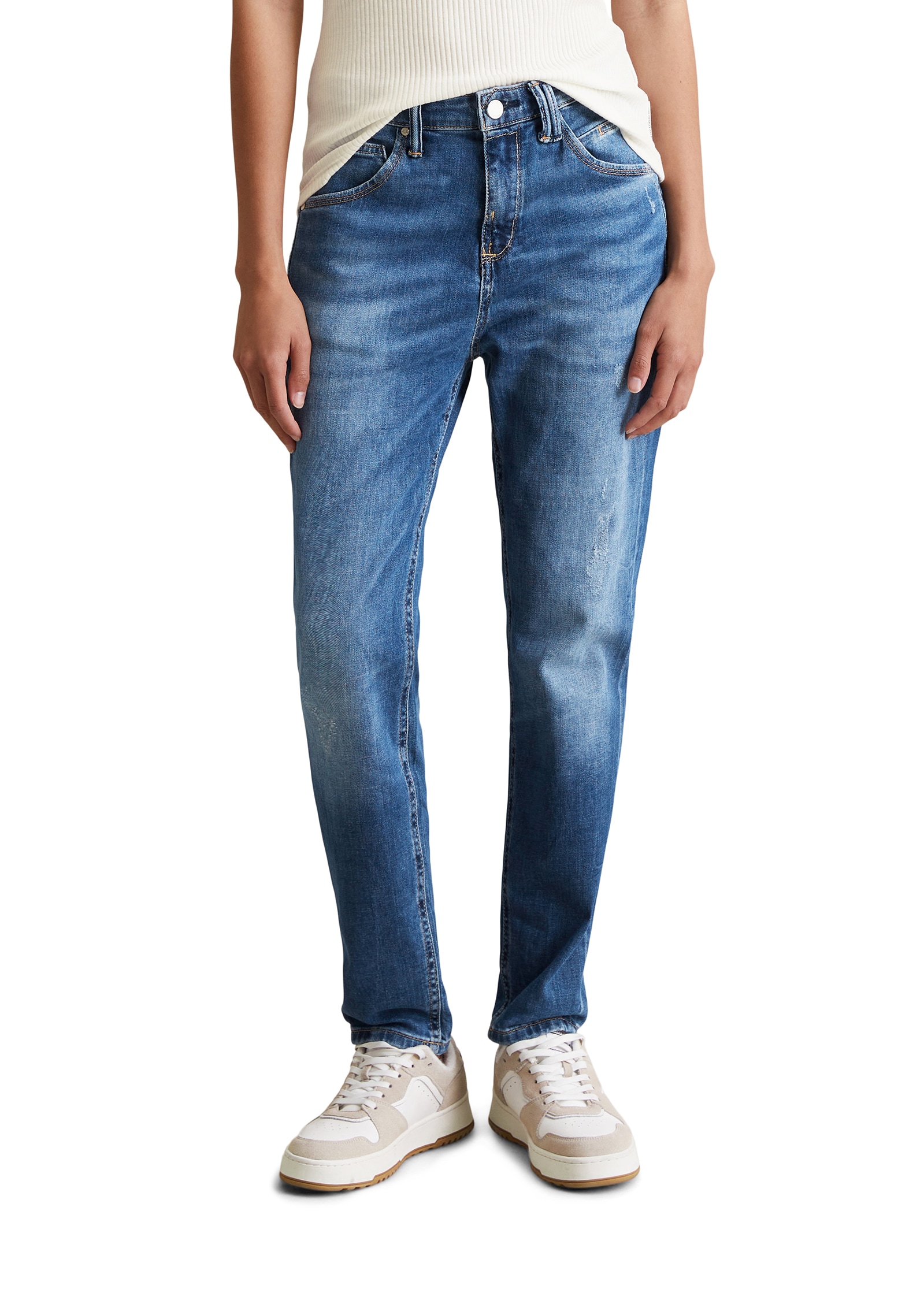 Marc OPolo DENIM Boyfriend-Jeans "Freja", in heller Waschung günstig online kaufen