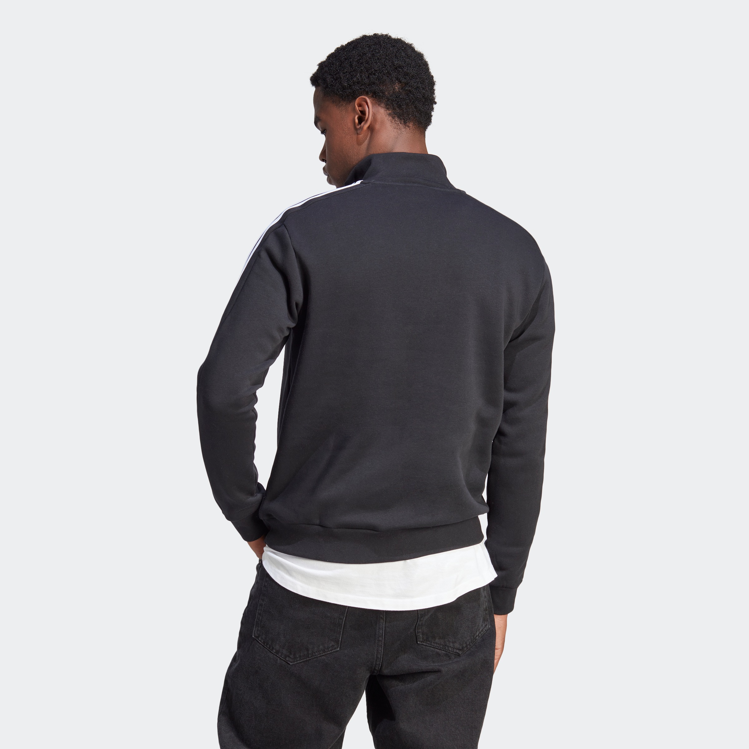 Thumbnail - adidas Sportswear Rollkragenpullover "ESSENTIALS 3STREIFEN 1/4ZIP", (1 tlg.)