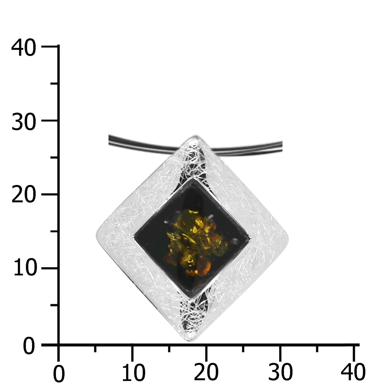 OSTSEE-SCHMUCK Halsreif »Ostsee-Schmuck Halsreif mit Anhänger Gleiter-Alvina«, (2 tlg.)