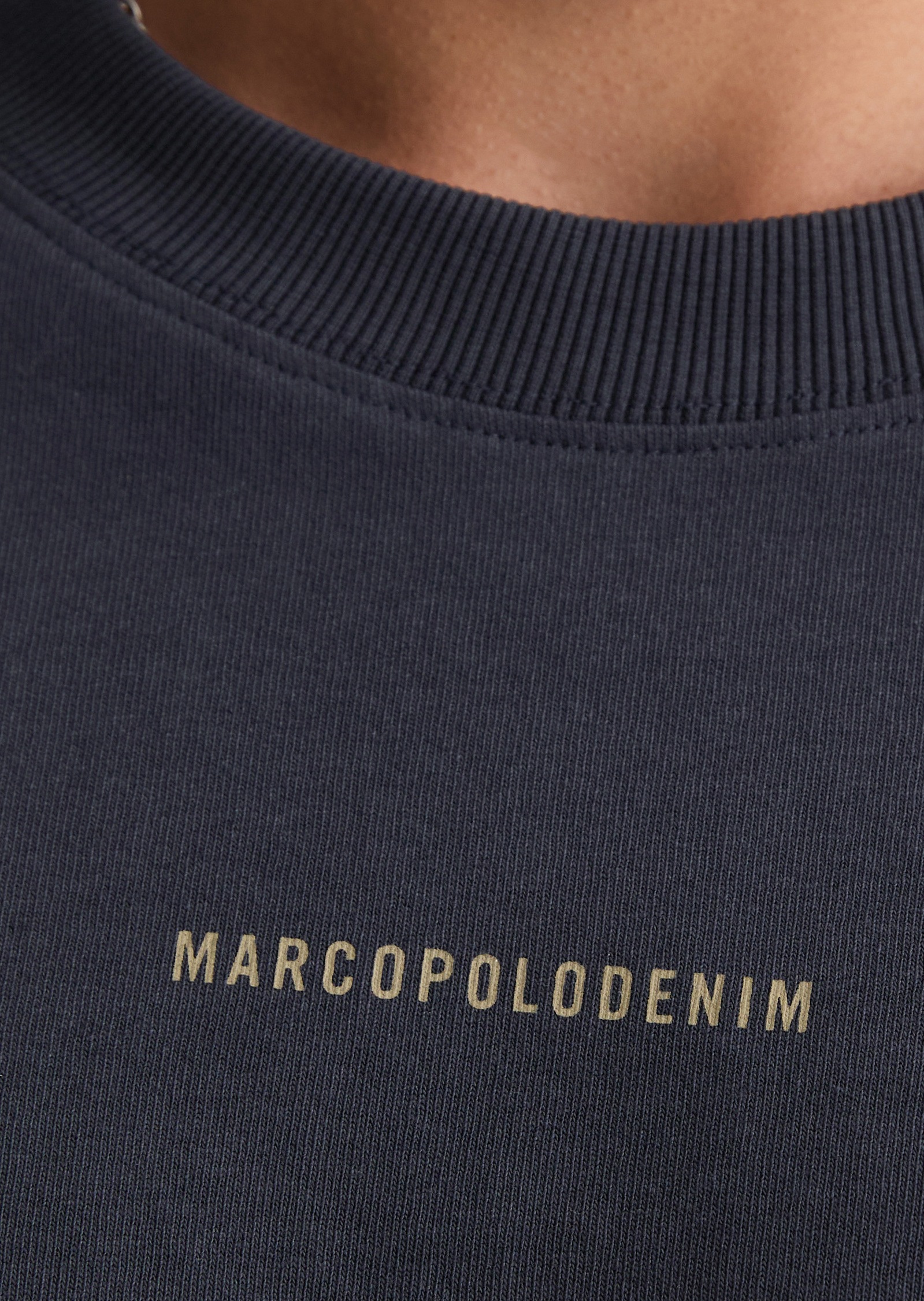 Marc O'Polo DENIM Langarmshirt »aus schwerem Bio-Baumwoll-Jersey«