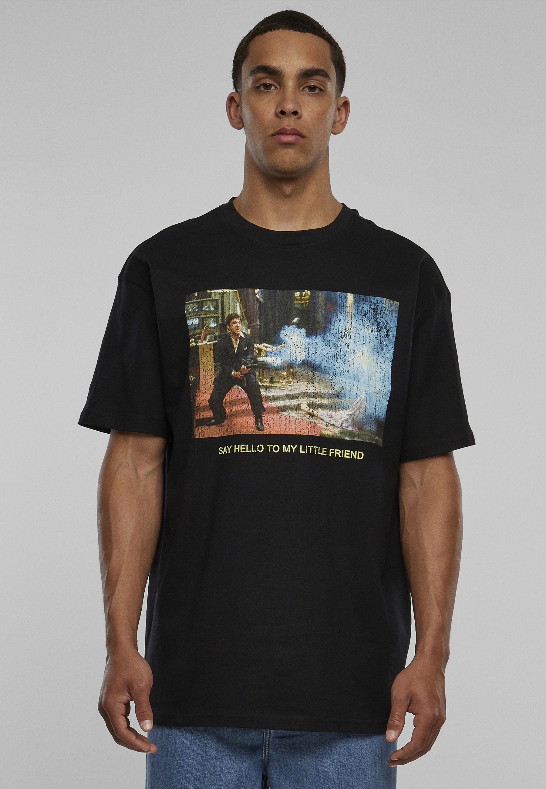 Upscale by Mister Tee T-Shirt »Upscale by Mister Tee Herren Scarface Little Friend Oversize Tee« 1